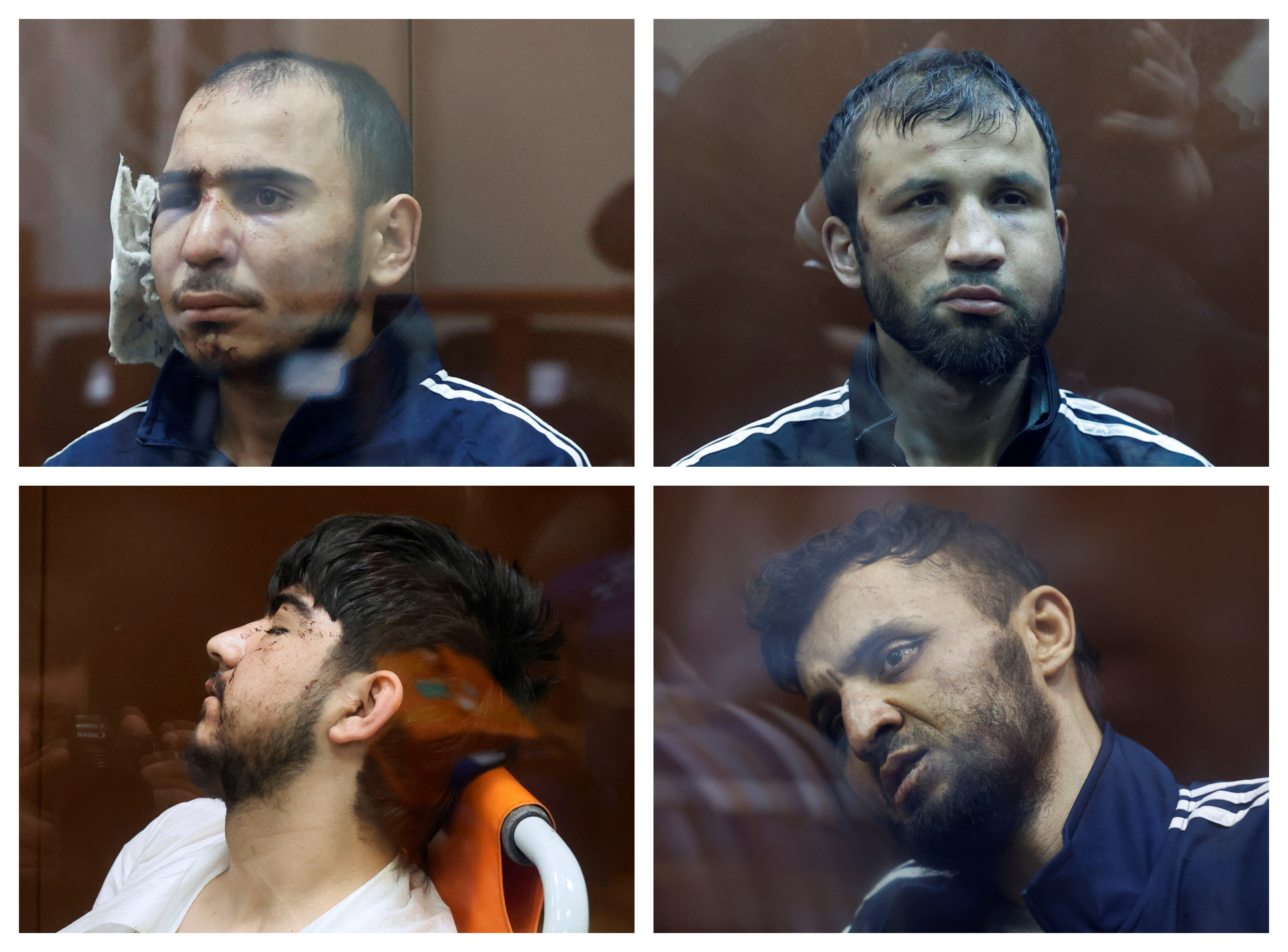 osunjičeni za teroristički napad u moskvi