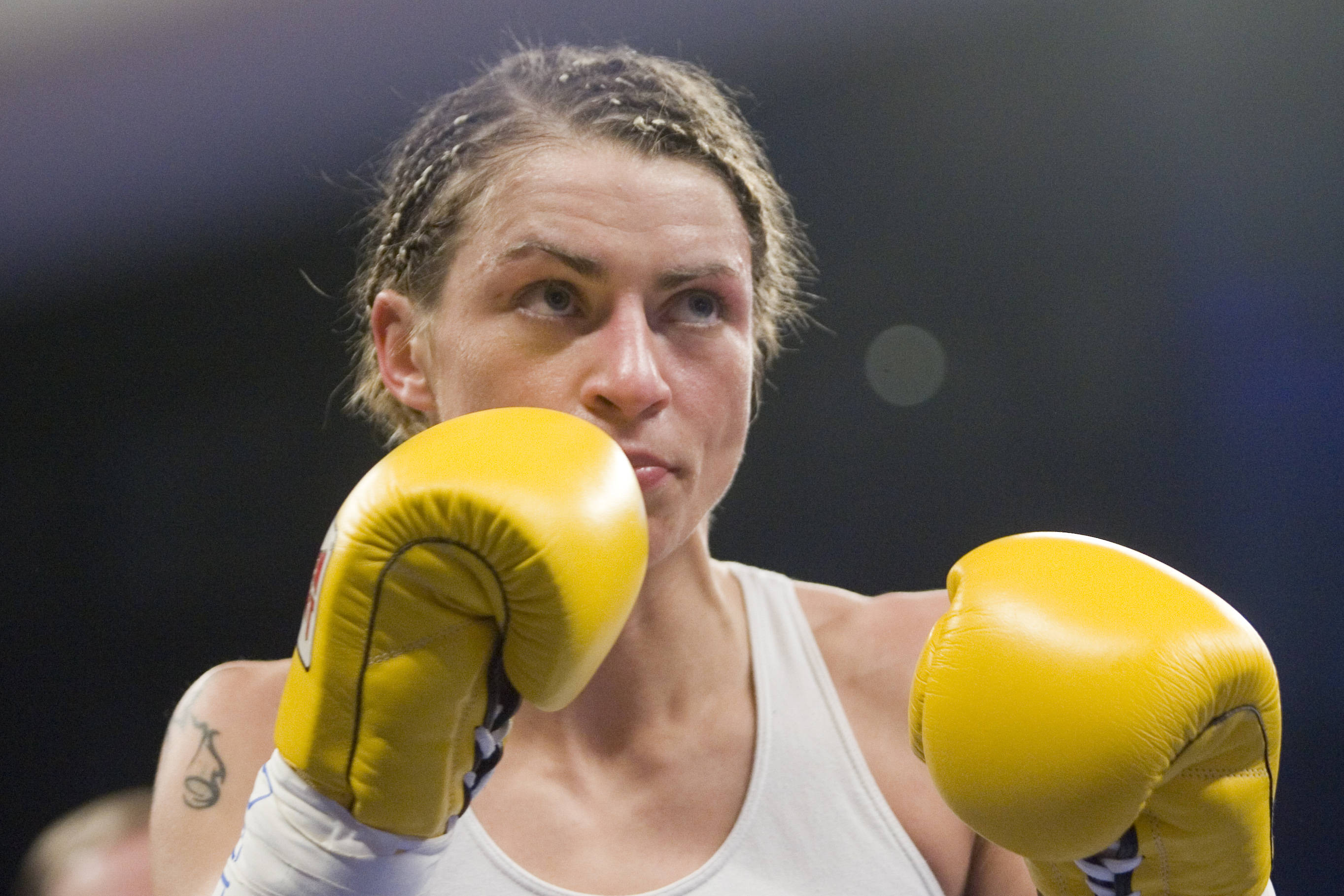 Ehemalige Box-Weltmeisterin Alesia GRAF im Alter von 43 Jahren gestorben. ARCHIVFOTO: Alesia GRAF (BLR) Boxen Frauen GBU