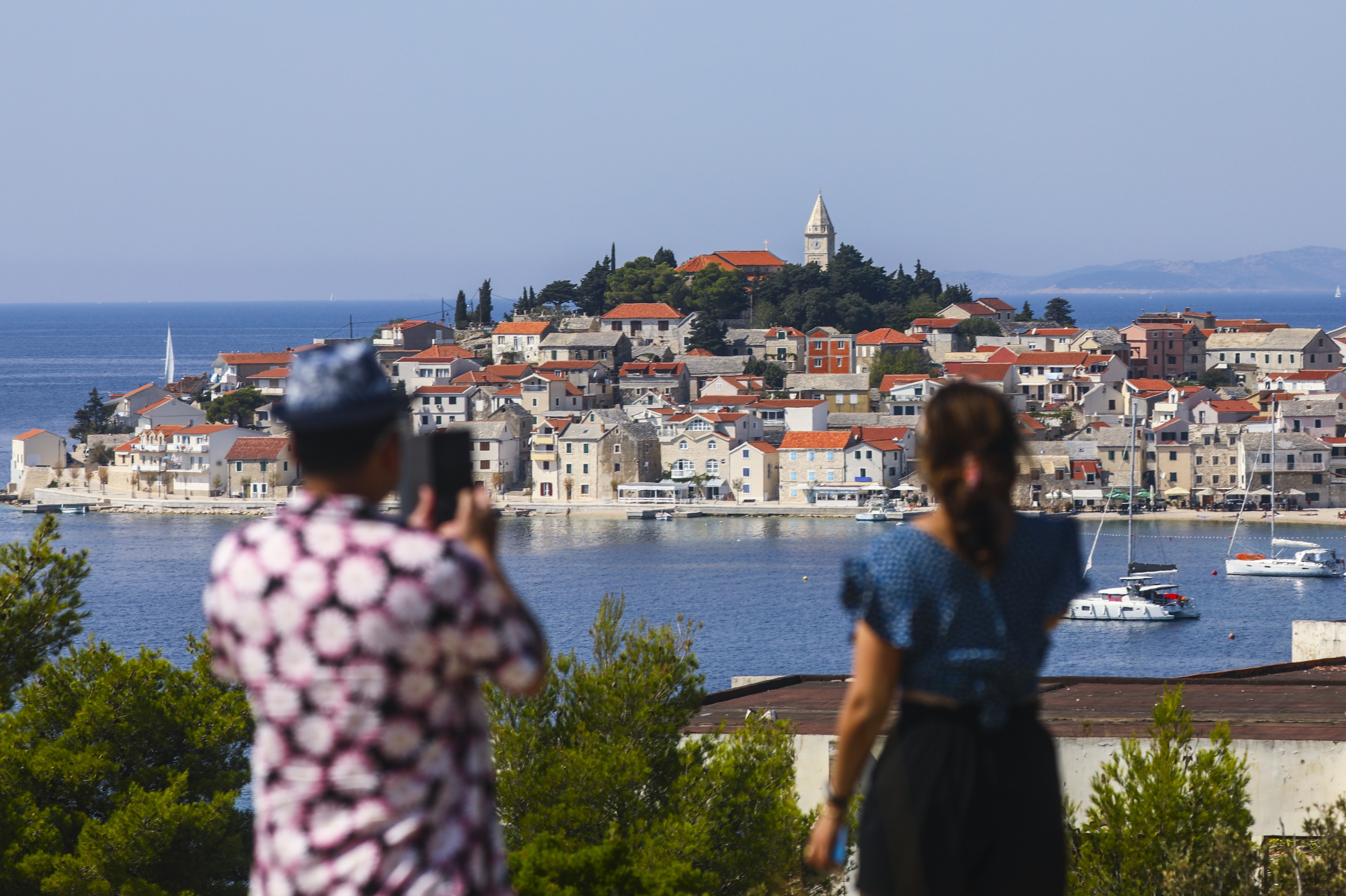 Daily Life In Primosten, Croatia - 14 Sep 2021