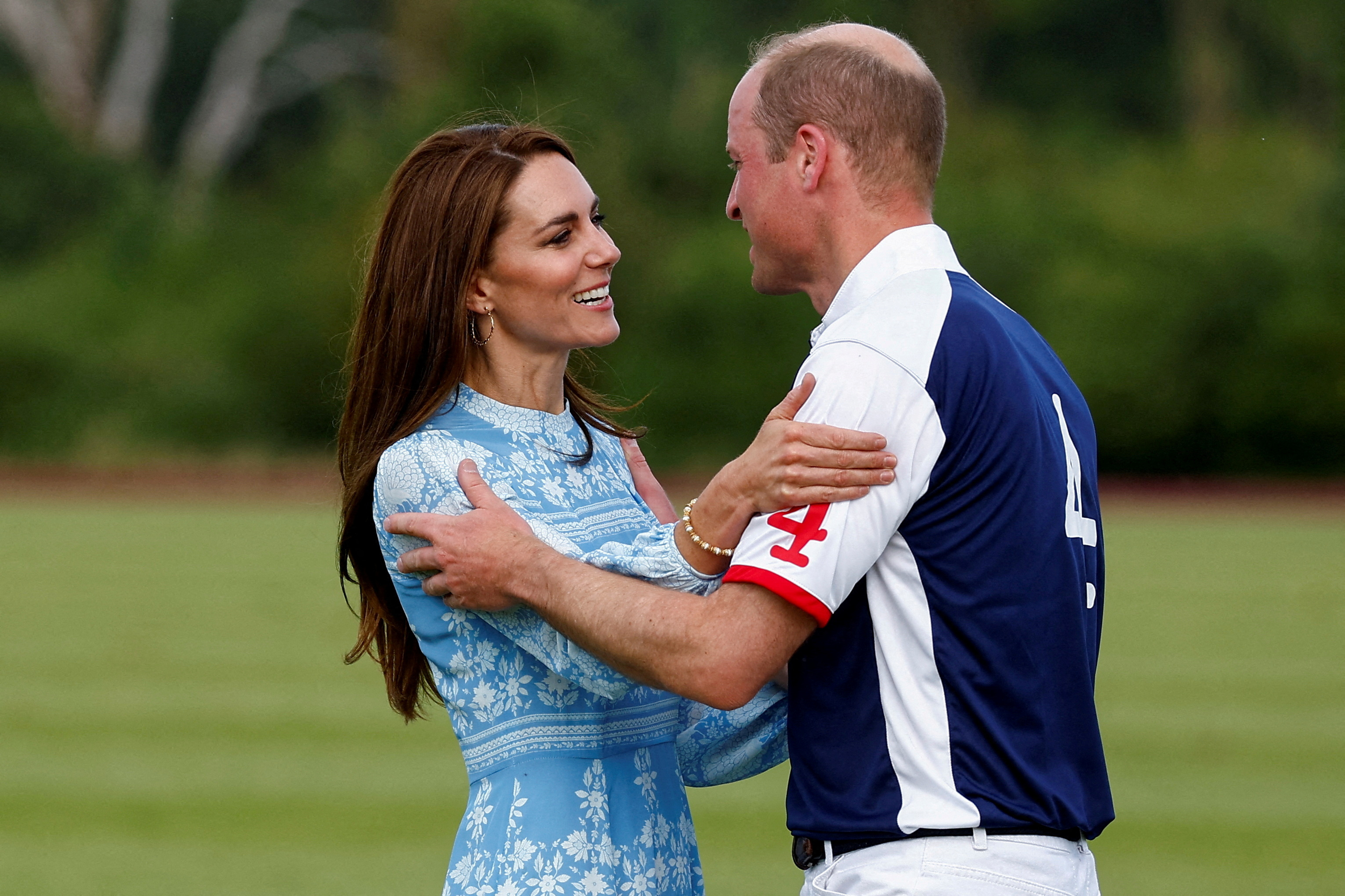 FILE PHOTO: Britain's Prince of Wales takes part in the Royal Charity Polo Cup in Windsor