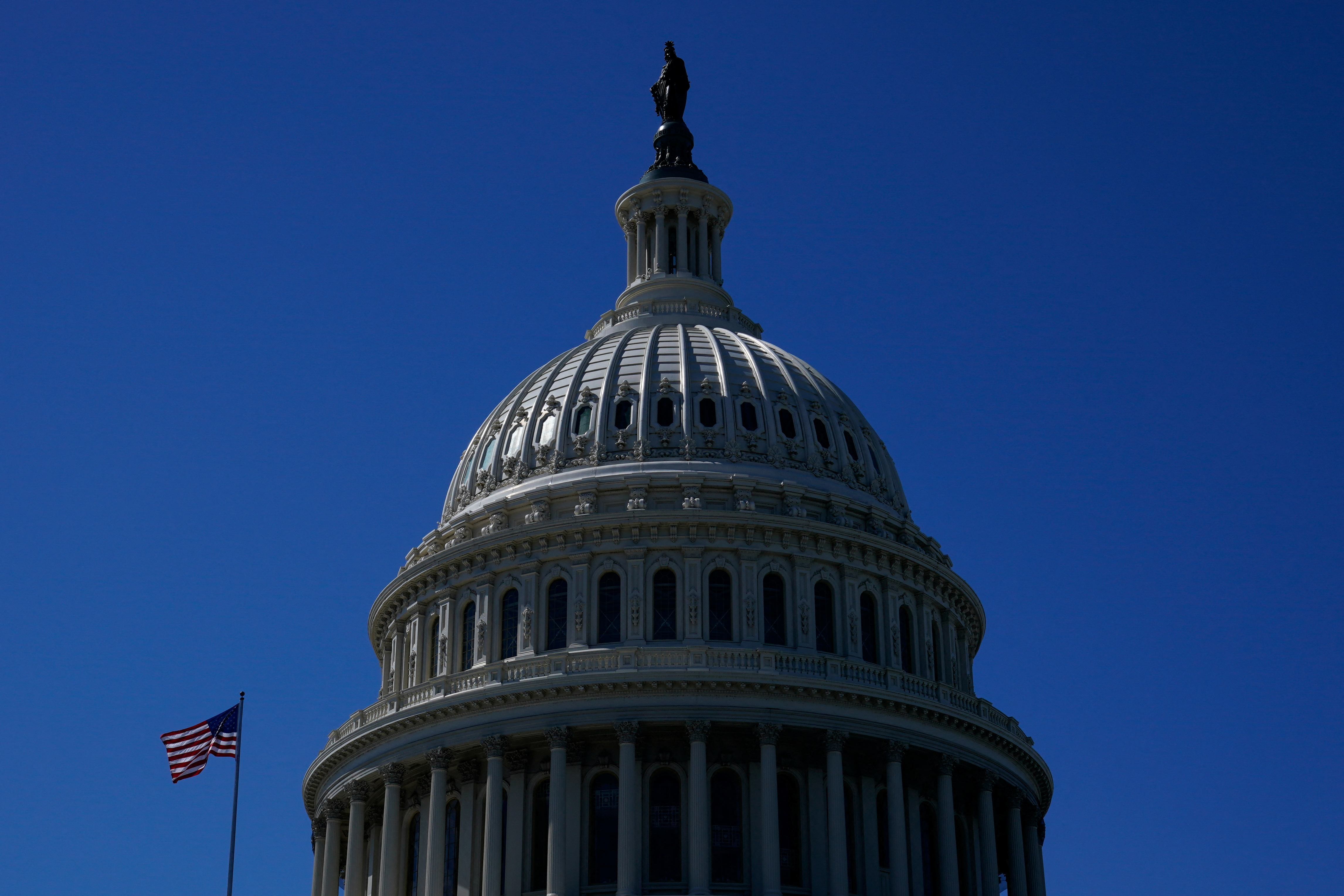 A view of the U.S. Capitol dome in Washington, D.C.