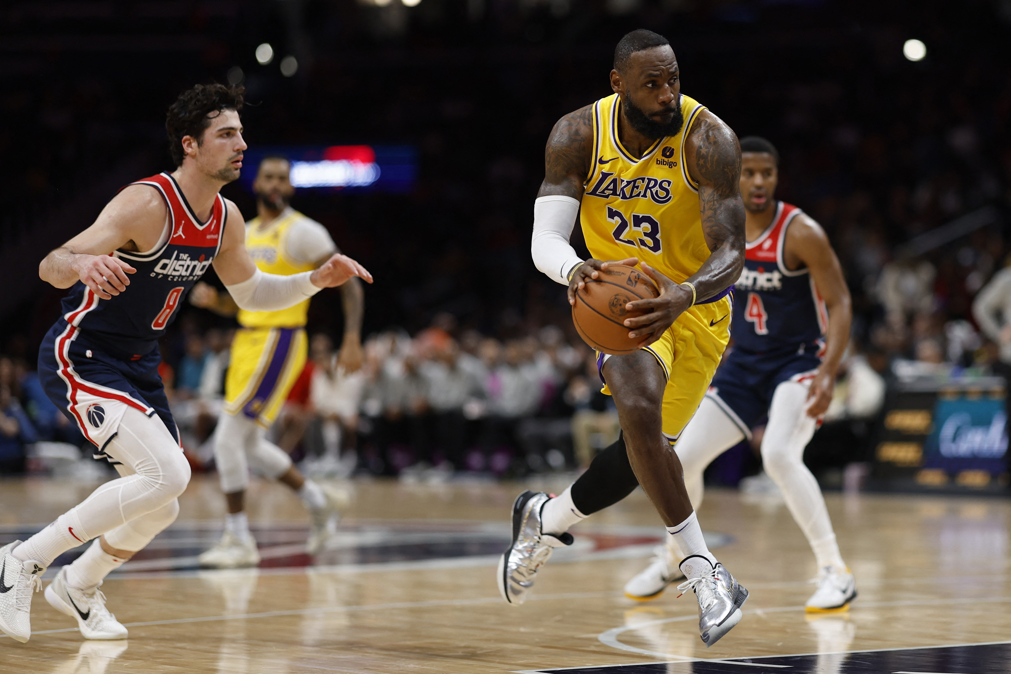 NBA: Los Angeles Lakers at Washington Wizards