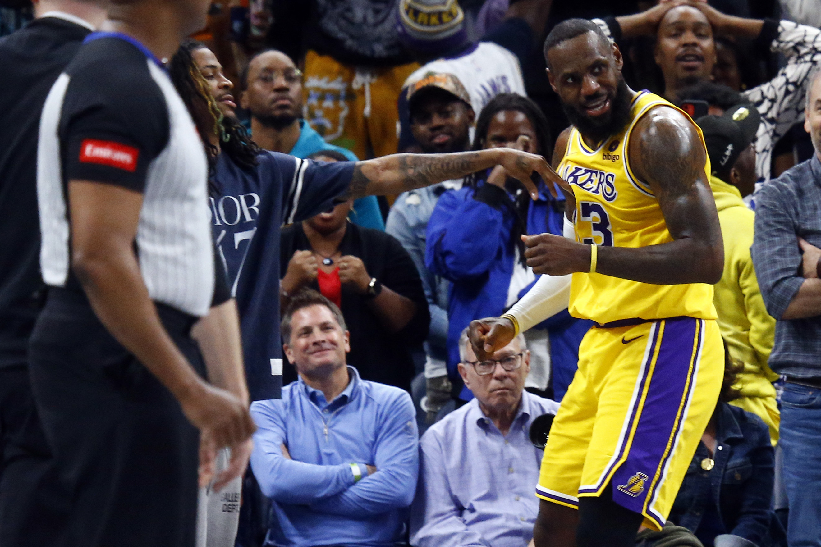 NBA: Los Angeles Lakers at Memphis Grizzlies