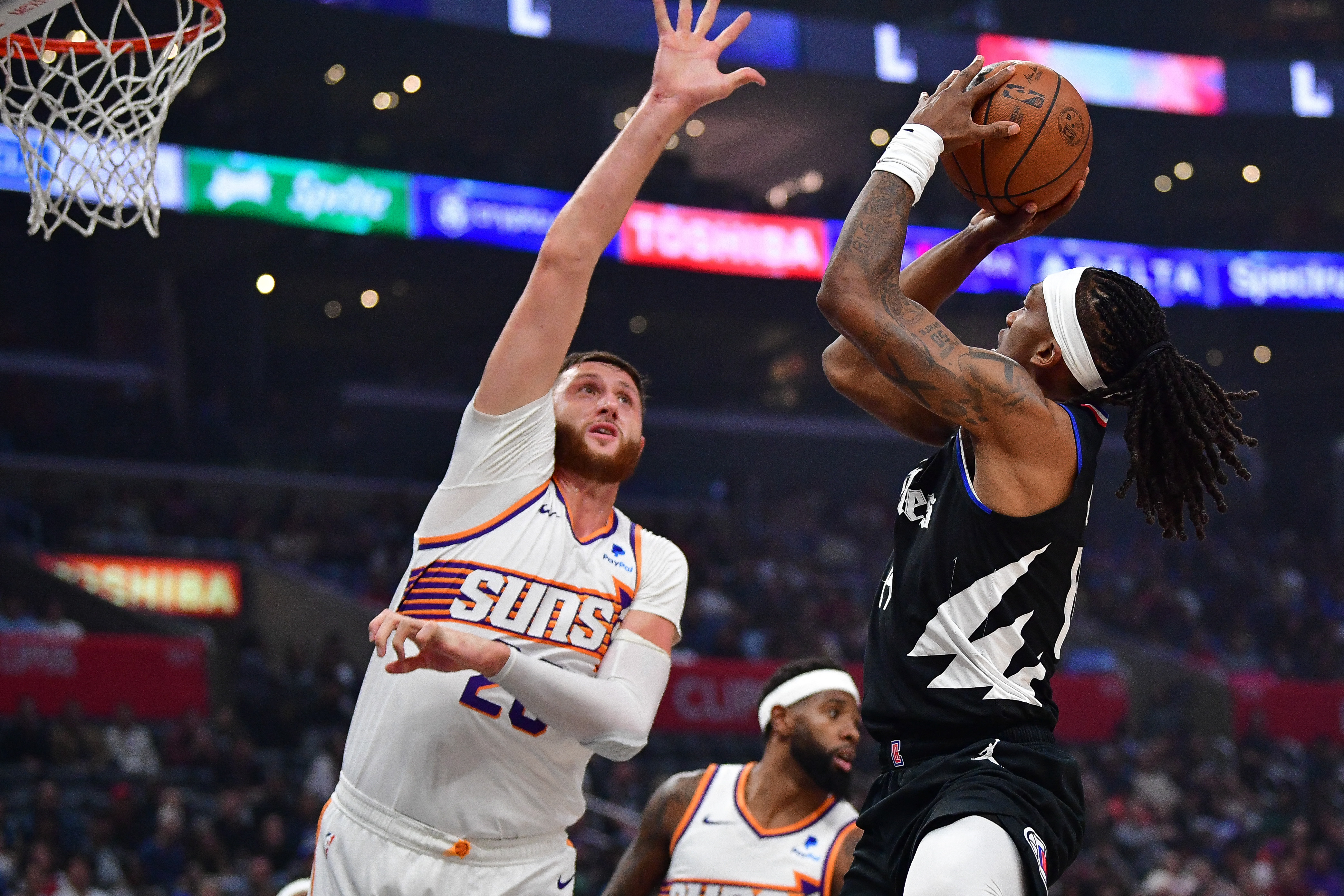 NBA: Phoenix Suns at Los Angeles Clippers