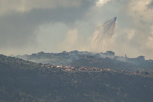 ISRAEL LEBANON BORDER SHELLING