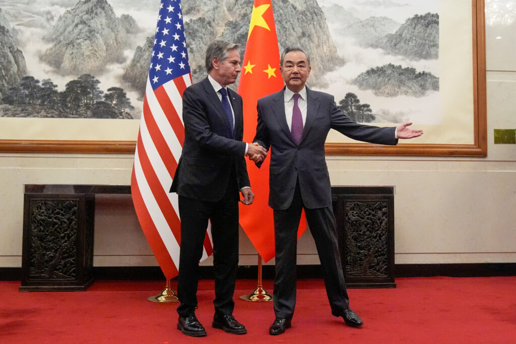U.S. Secretary of State Blinken visits China