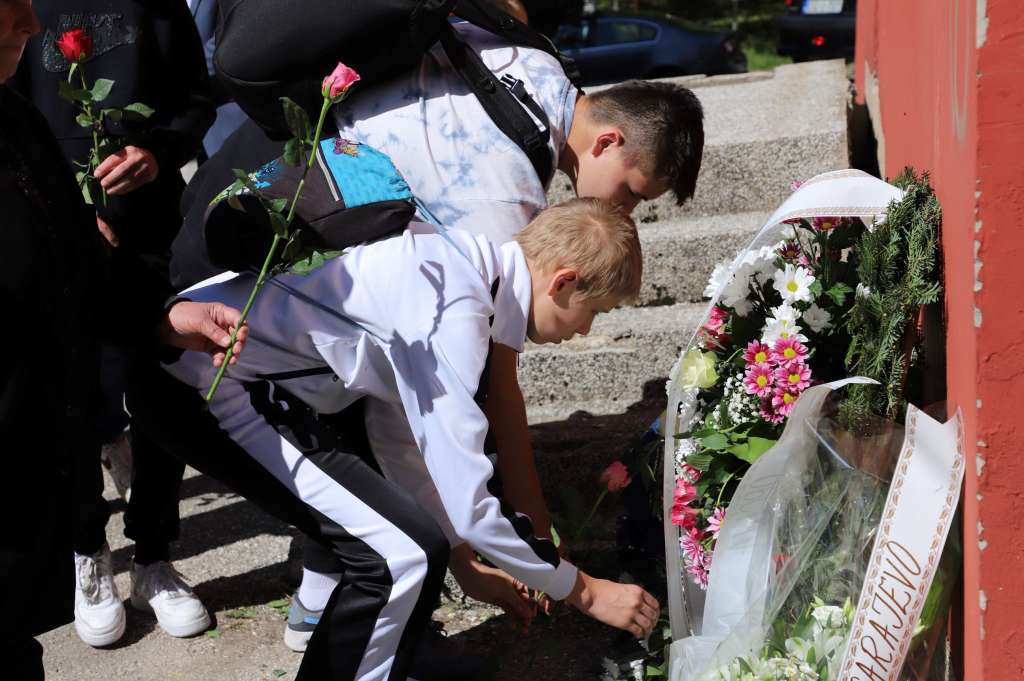 Sjećanje na ubijenu djecu u sarajevskoj Jukićevoj ulici