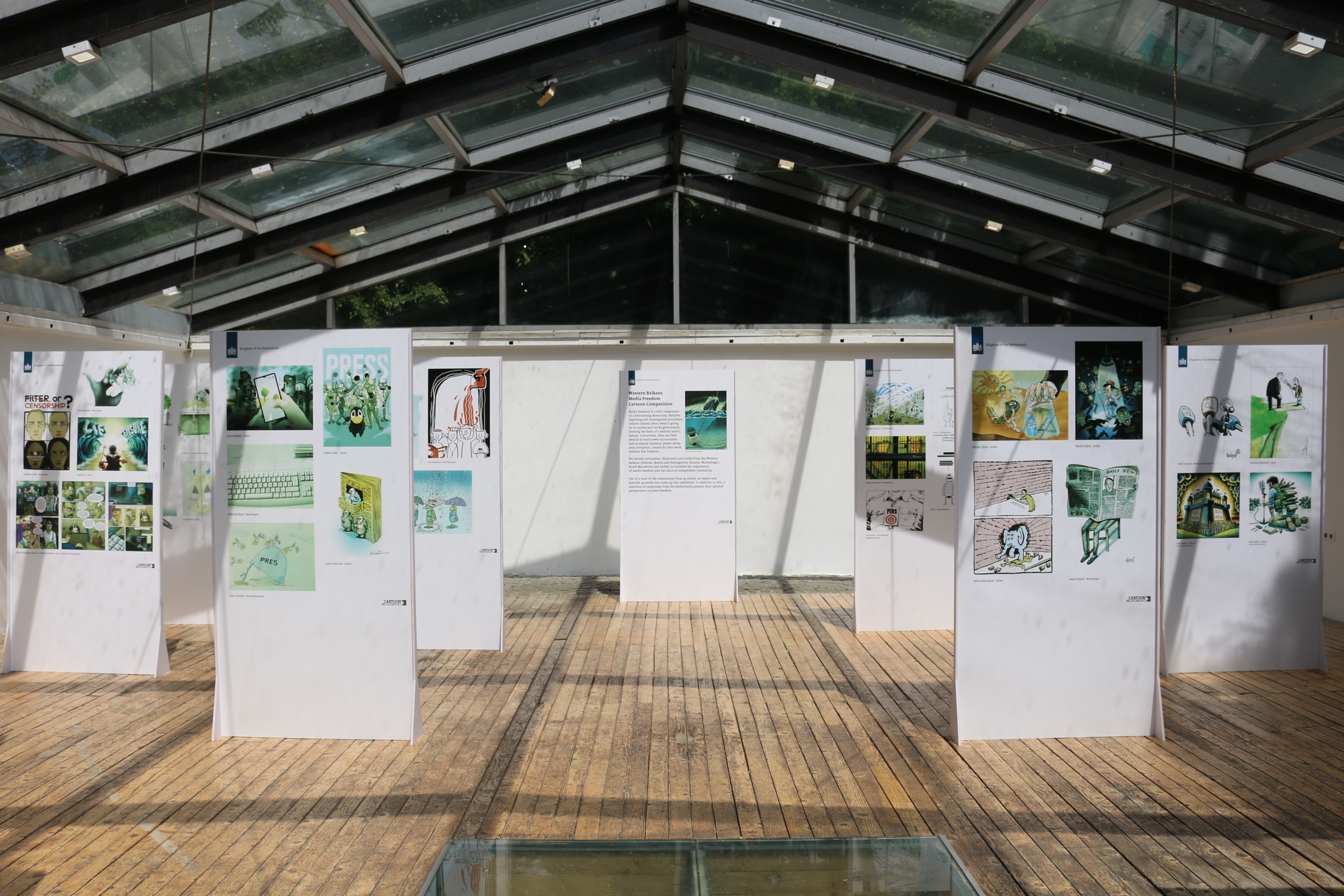 Kosovo: Otvorena prva regionalna izložba karikatura o slobodi medija