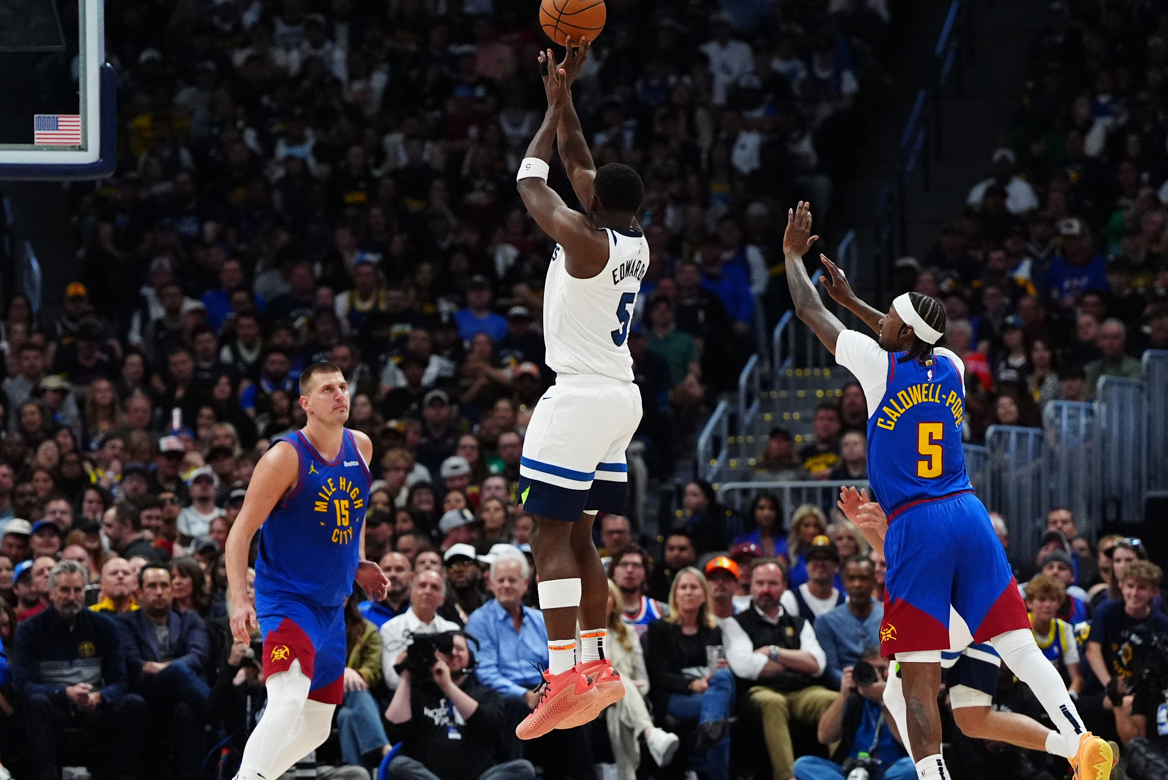 NBA: Playoffs-Minnesota Timberwolves at Denver Nuggets