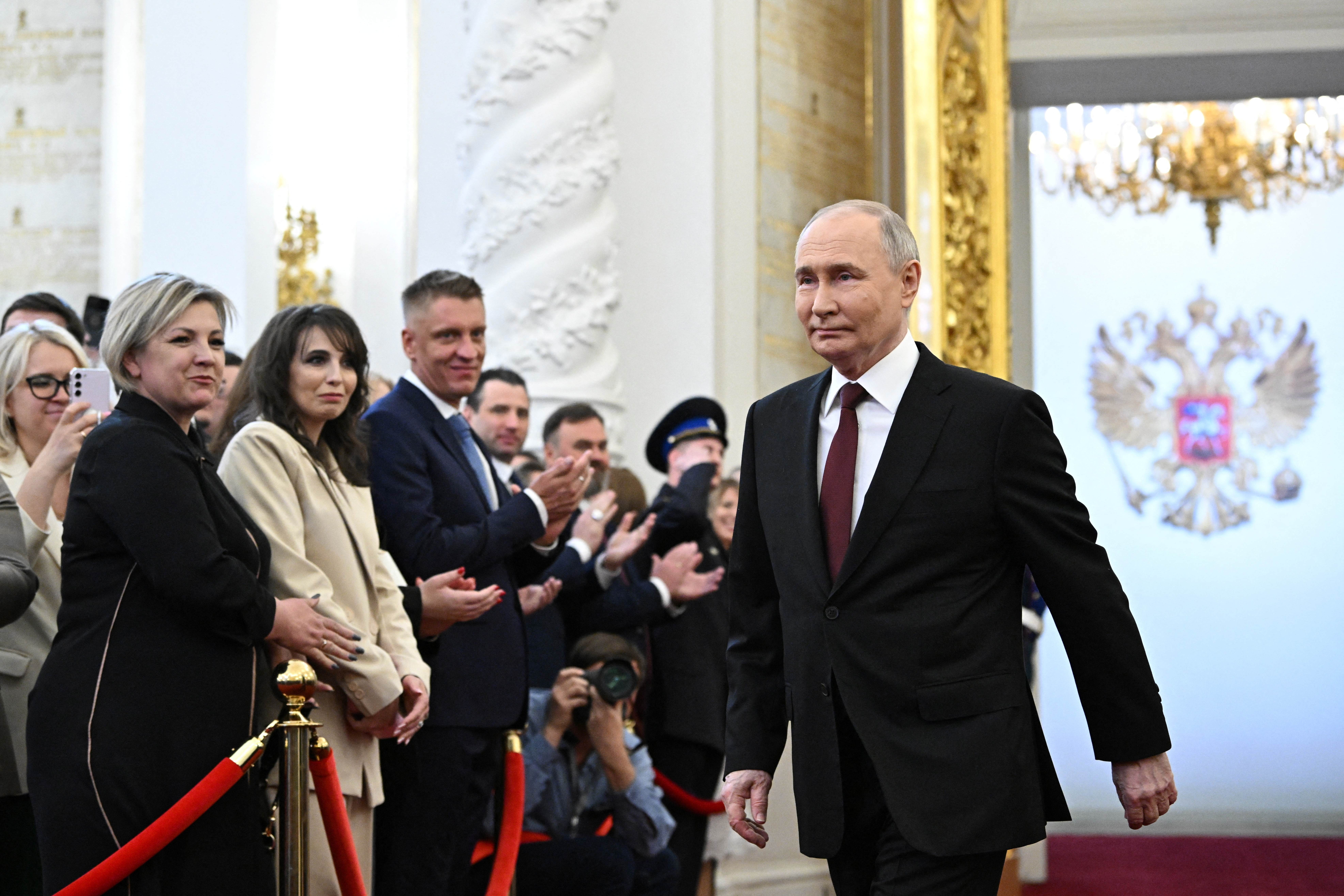 Inauguration of Russian President Vladimir Putin in Moscow
