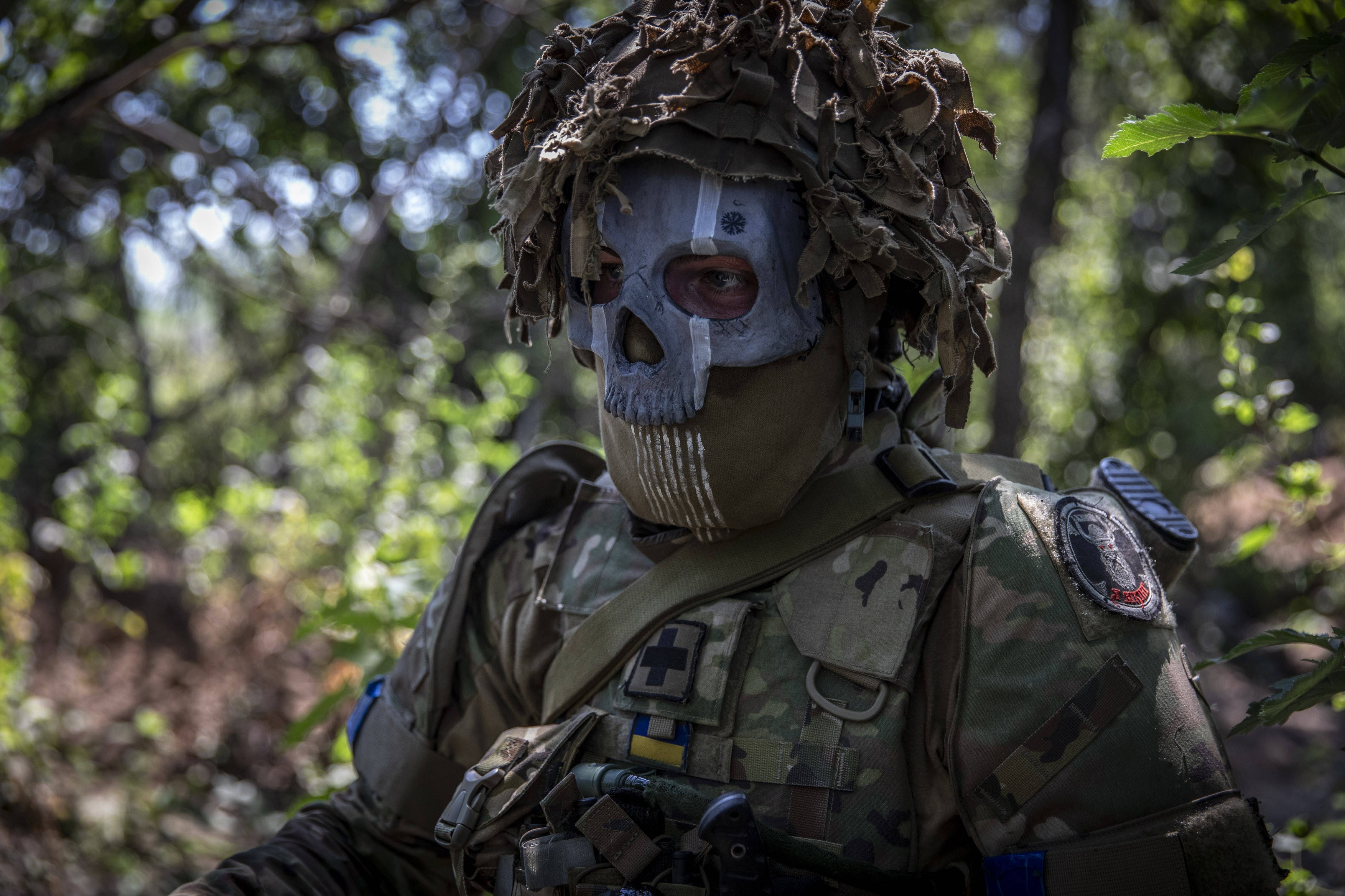Military in Zaporizhzhia Counteroffensive Area, Ukraine - 05 Jul 2023
