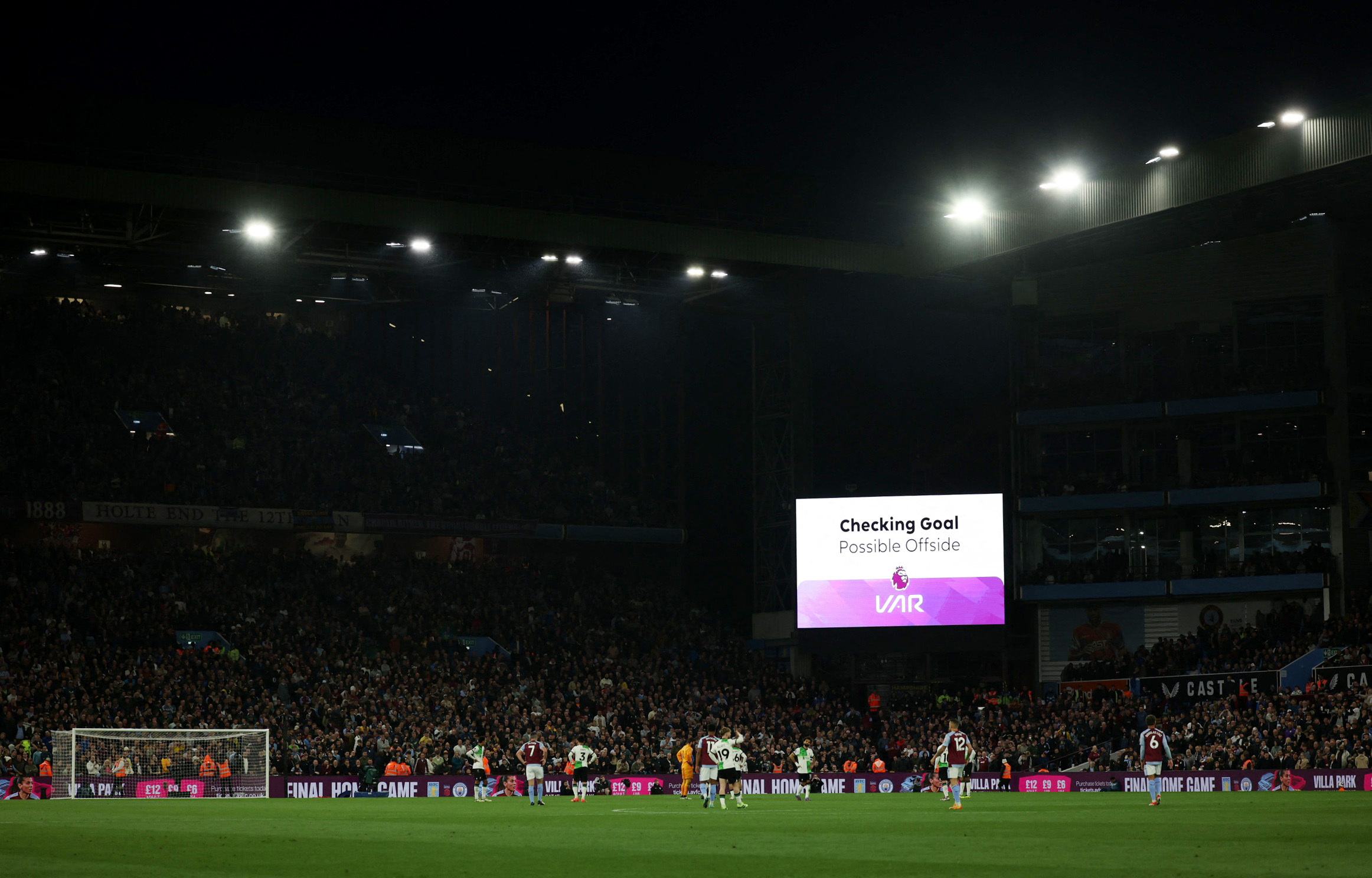 Premier League - Aston Villa v Liverpool