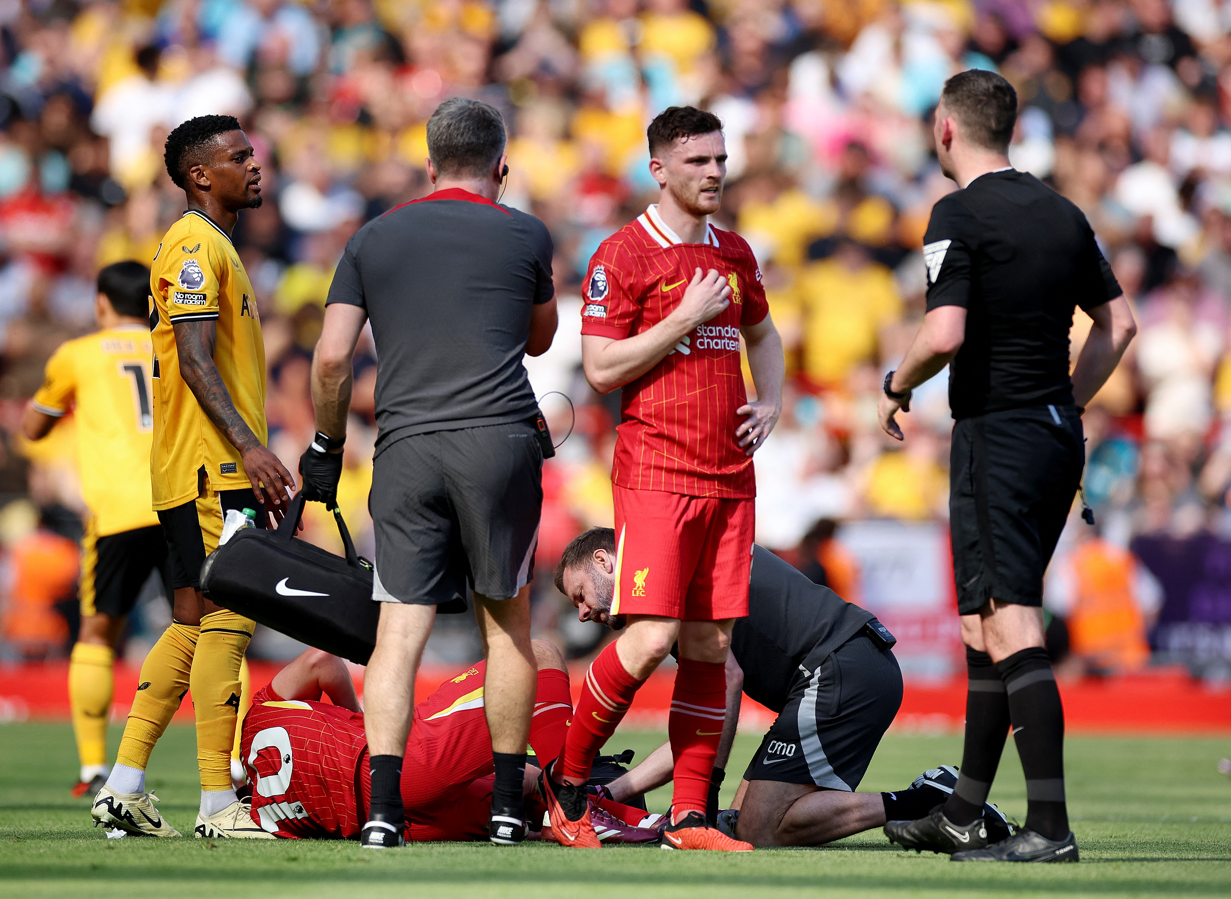 Premier League - Liverpool v Wolverhampton Wanderers