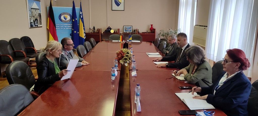 Vlada Njemačke donira 1,2 miliona eura za infrastrukturne projekte Oružanih snaga BiH