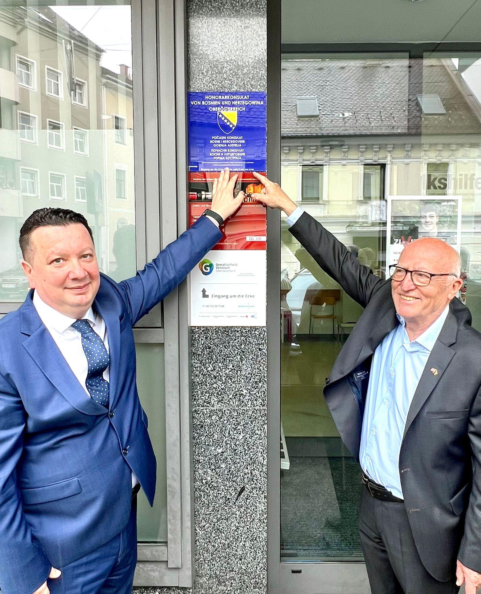počasni konzulat Bosne i Hercegovine za Gornju Austriju