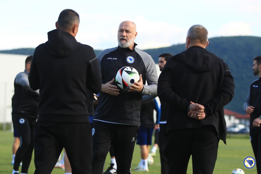 Sergej Barbarez trening fudbalska reprezentacija bih