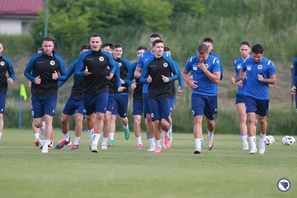 fudbalska reprezentacija bih trening