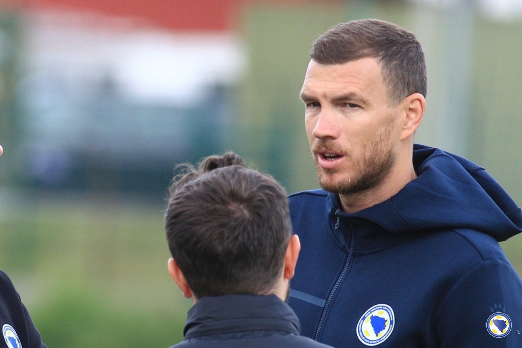 Edin Džeko Fudbalska reprezentacija bih trening