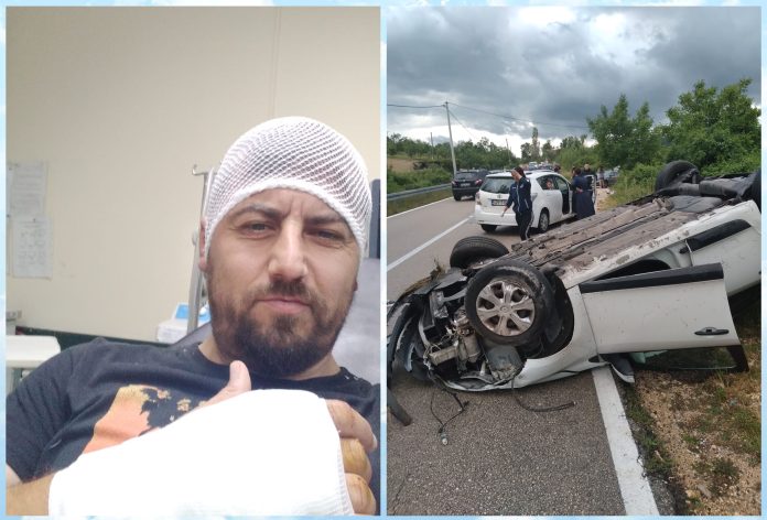 admir vladavić doživio nesreću