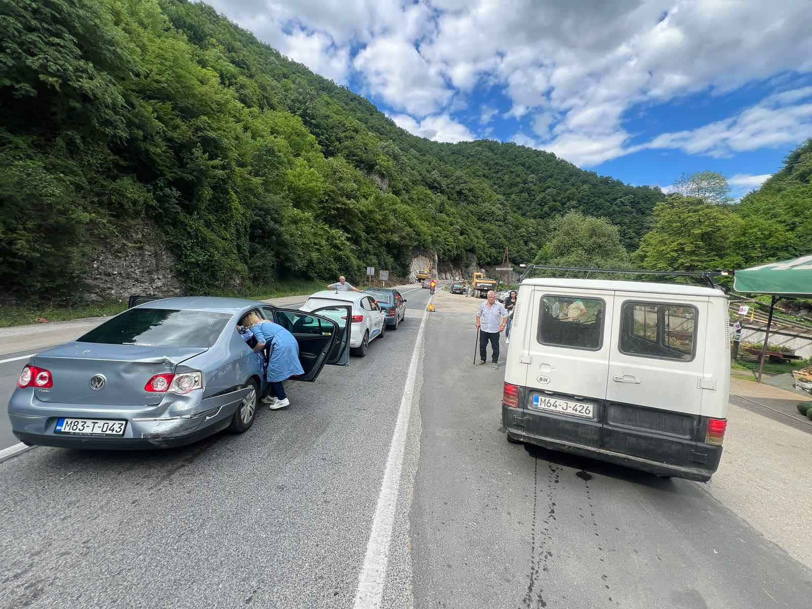 NESREĆA LAŠVA SUDAR UDES