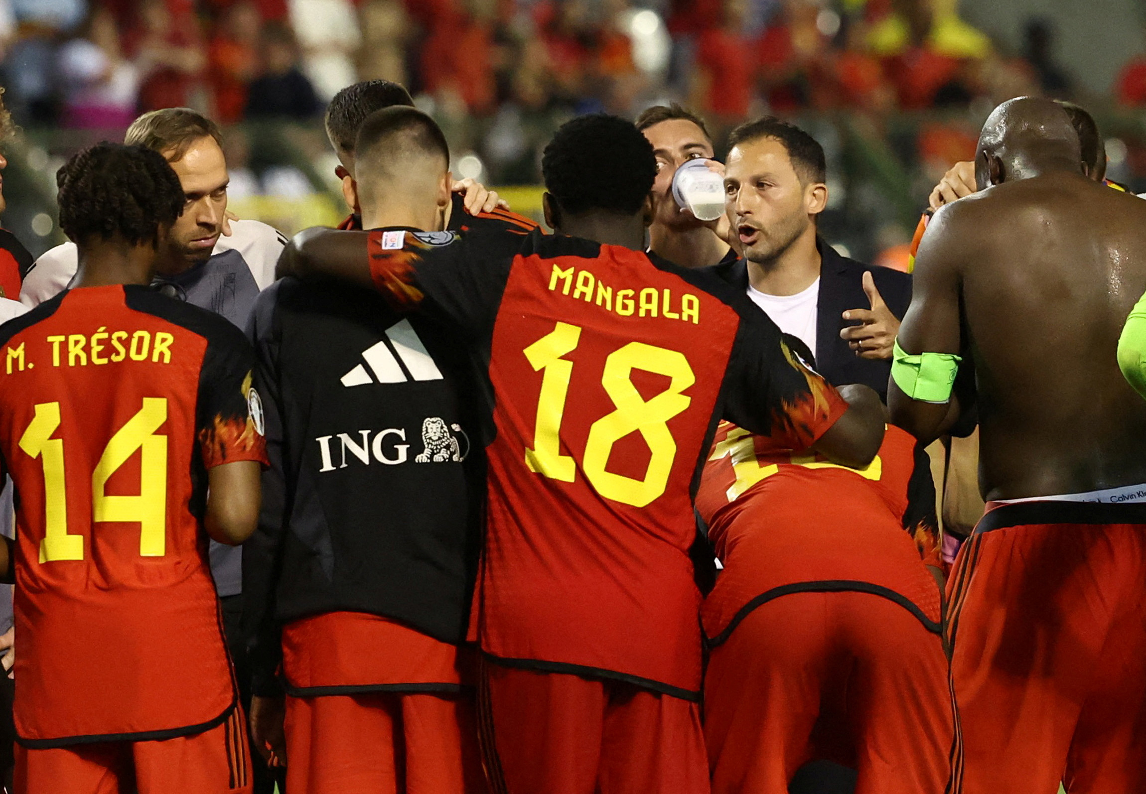 FILE PHOTO: UEFA Euro 2024 Qualifier - Group F - Belgium v Austria