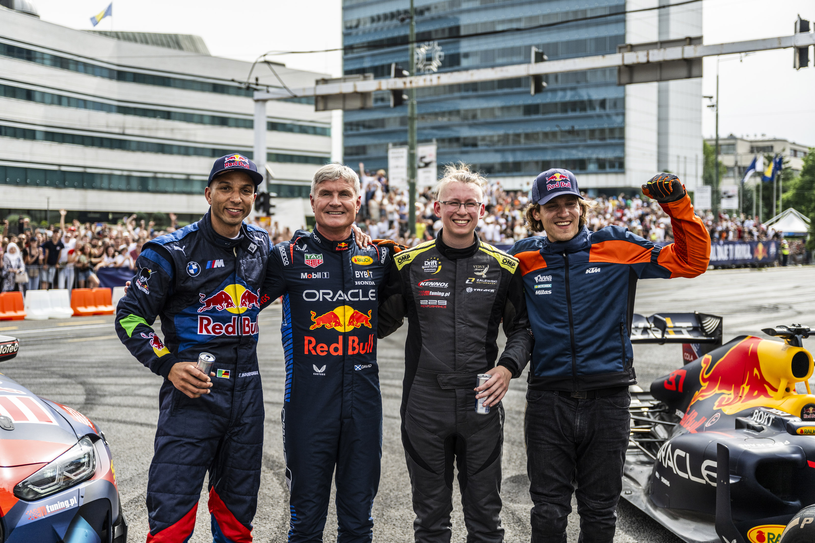 David Coulthard, Drift Brothers, Aras Gibieza