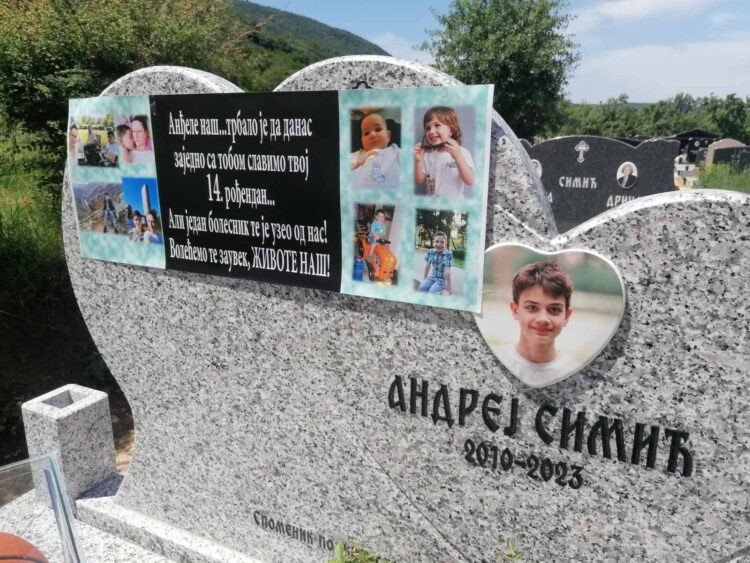 obilježavanje rođendana ubijenog andreja simića