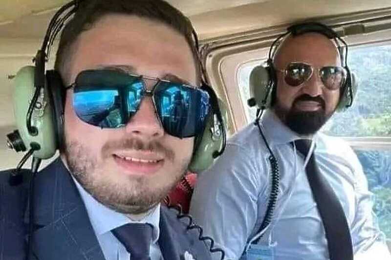 ramo isak i arnel isak helikopter