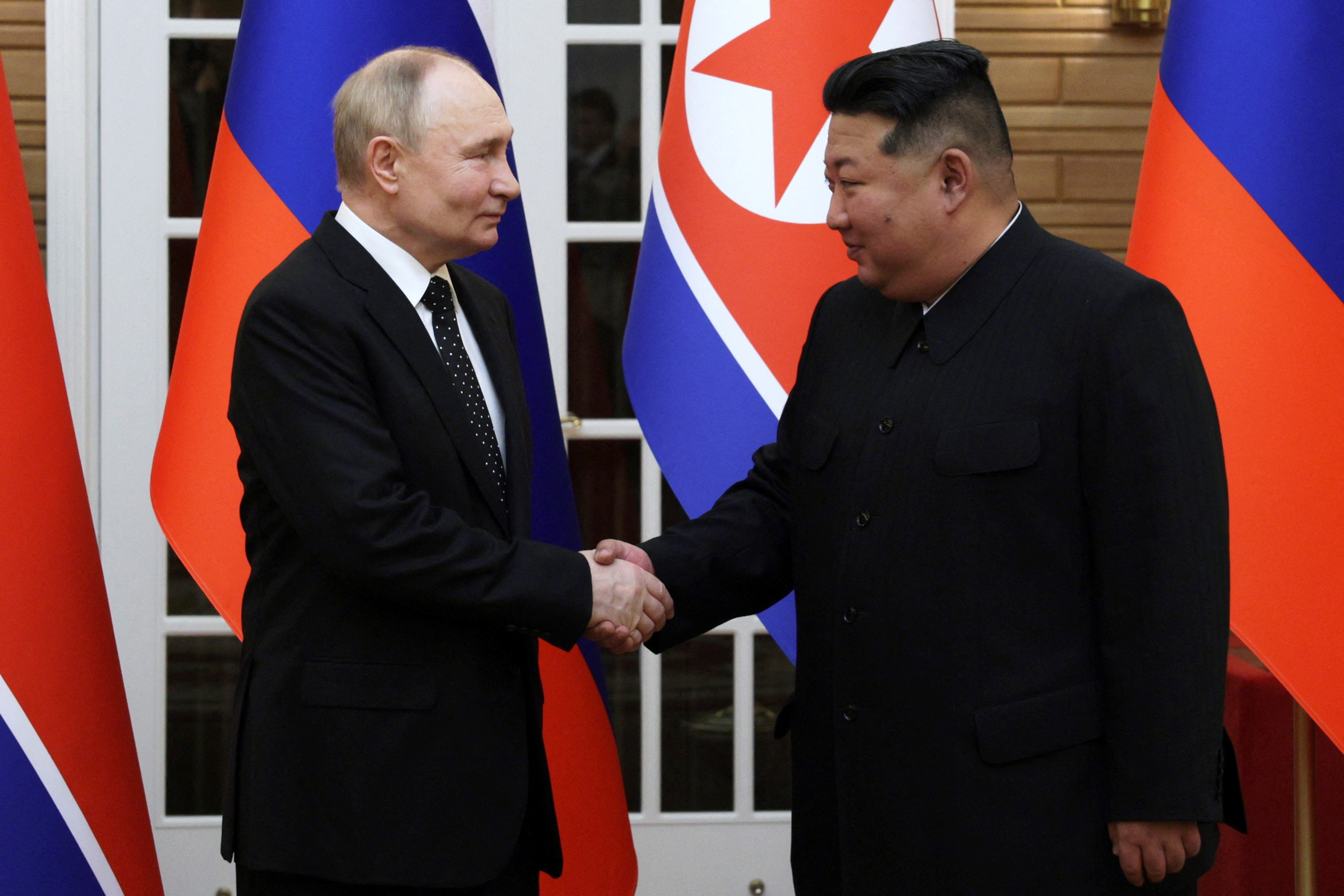 Russian President Putin visits North Korea
