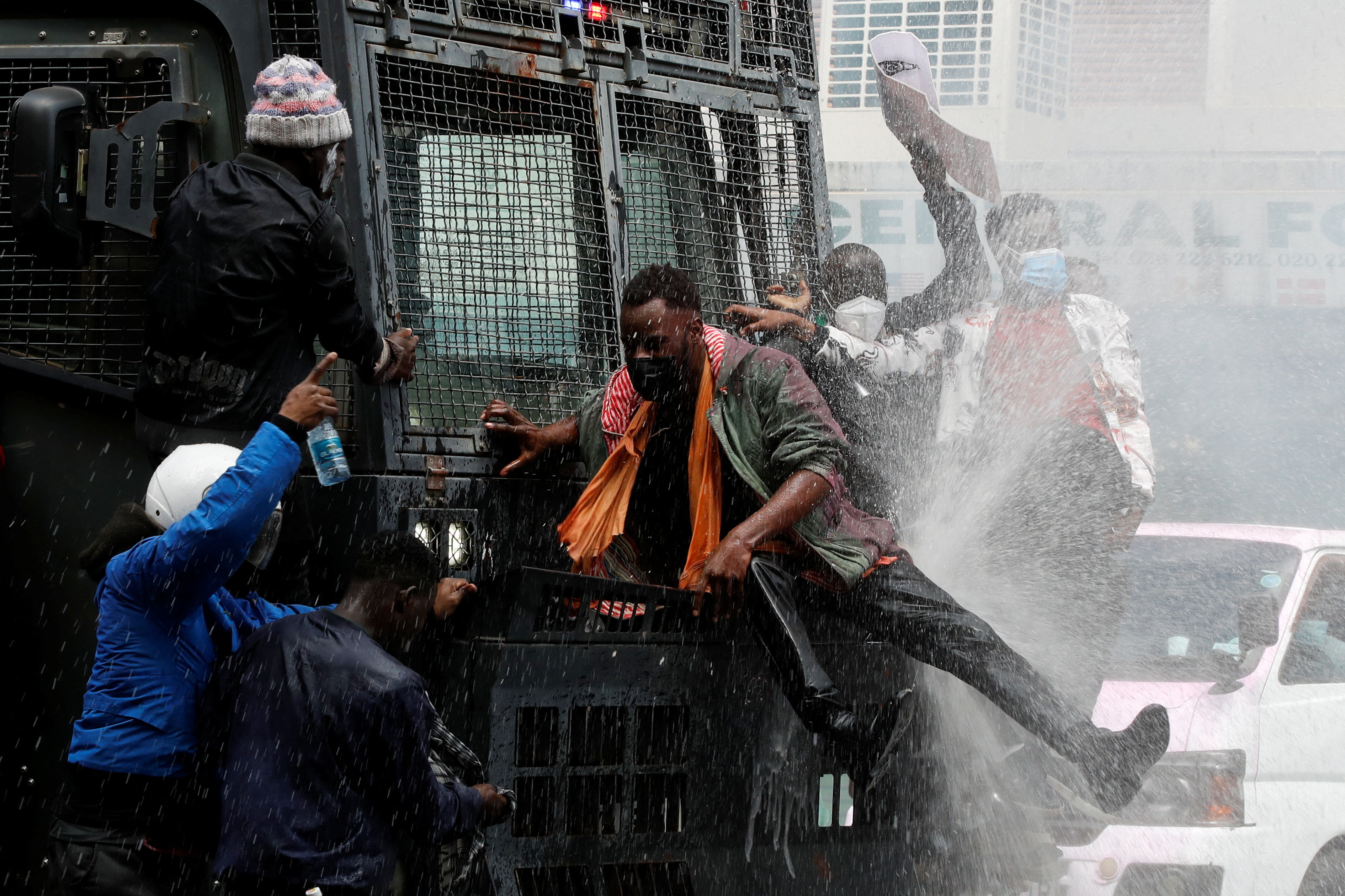 Demonstration against Kenya's proposed finance bill 2024/2025 in Nairobi