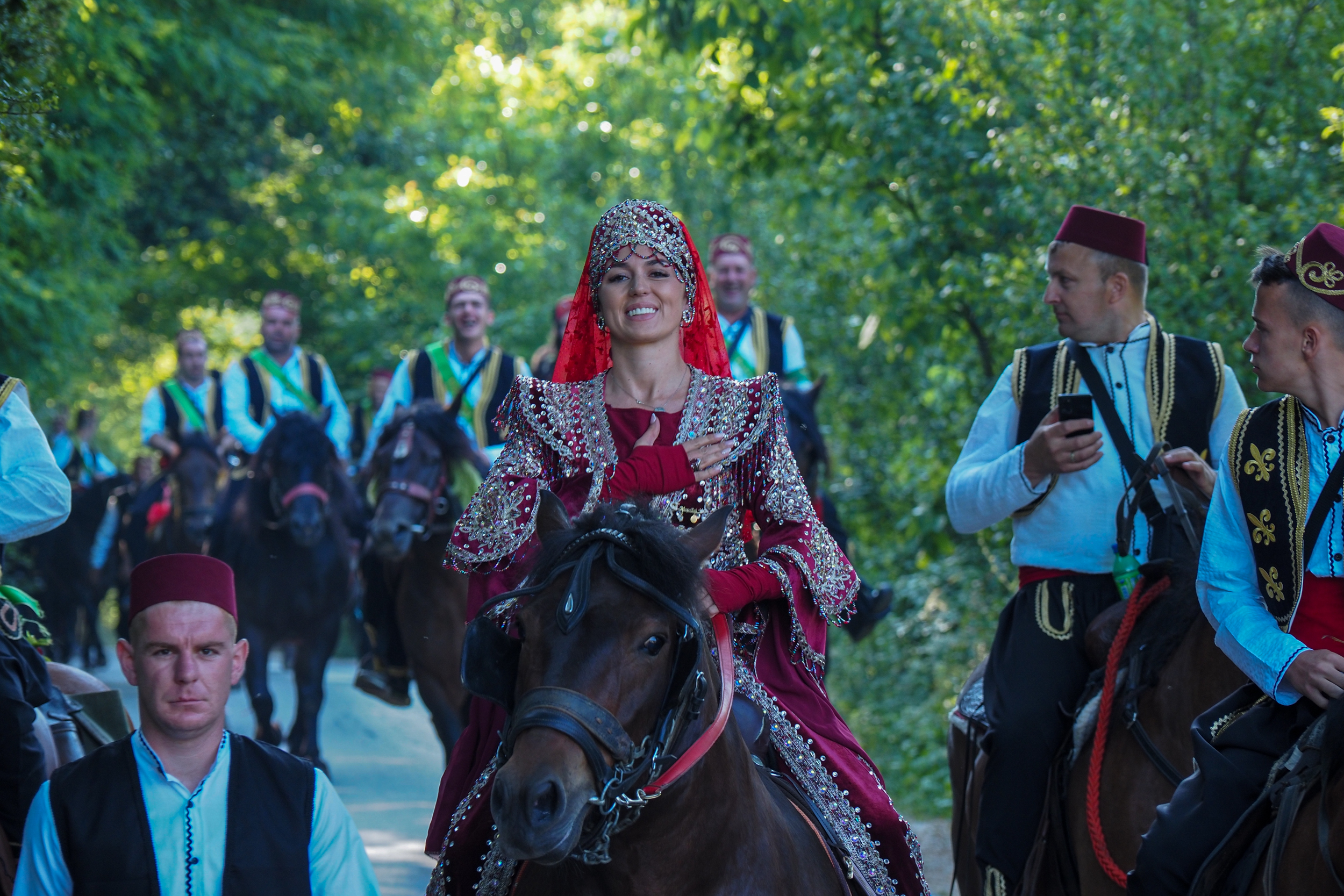 Manifestacija "514. dani Ajvatovice": Konjanici iz Karaule krenuli ka Pruscu