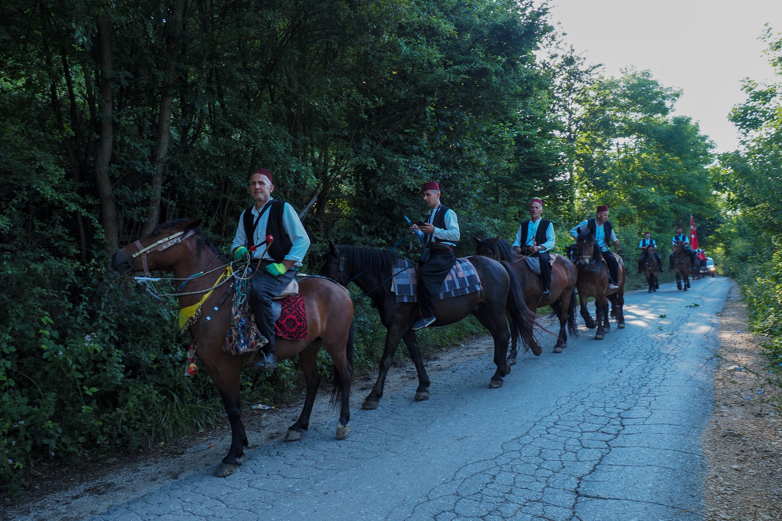 Manifestacija "514. dani Ajvatovice": Konjanici iz Karaule krenuli ka Pruscu