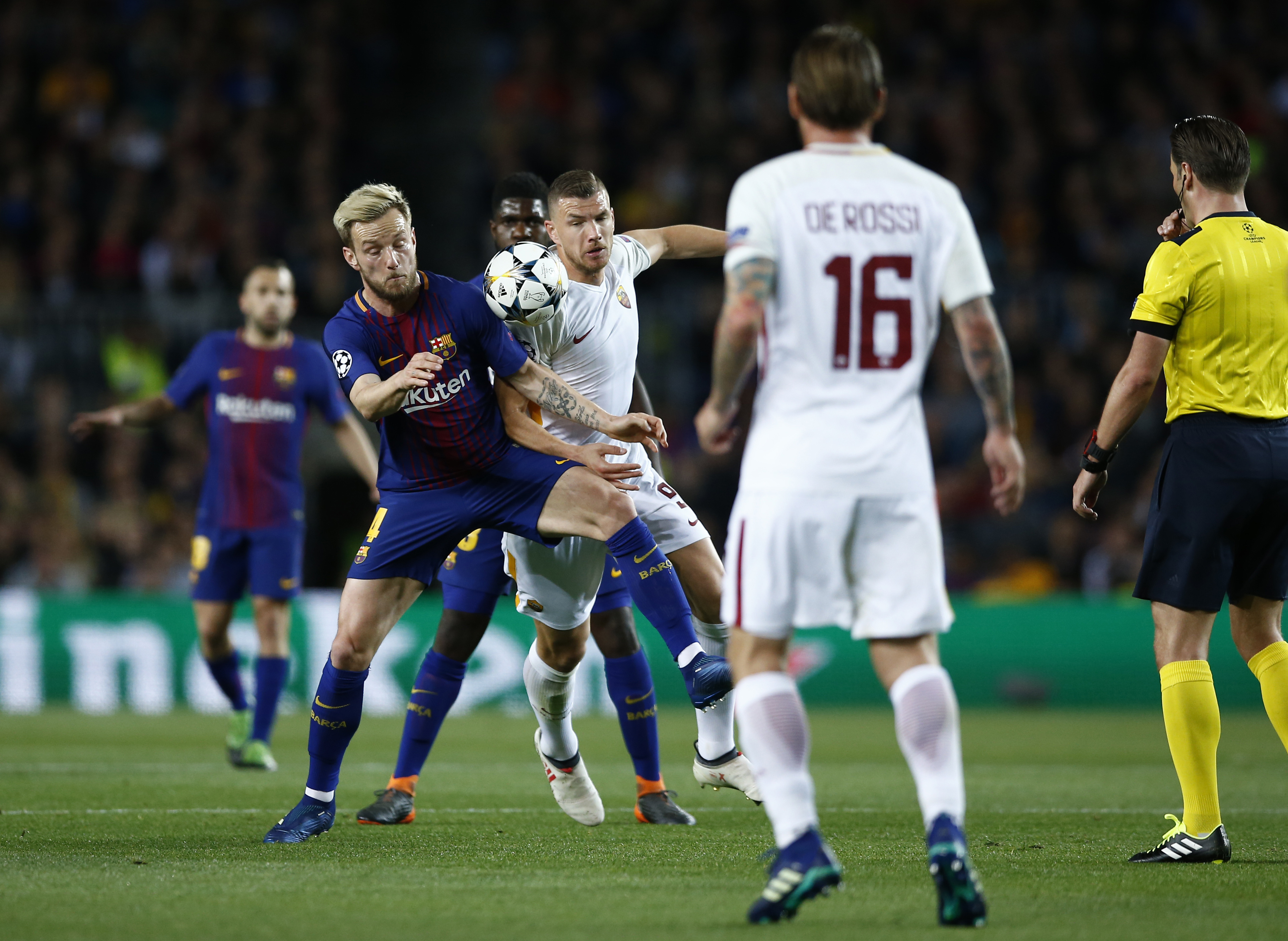 Edin Dzeko, Ivan Rakitic