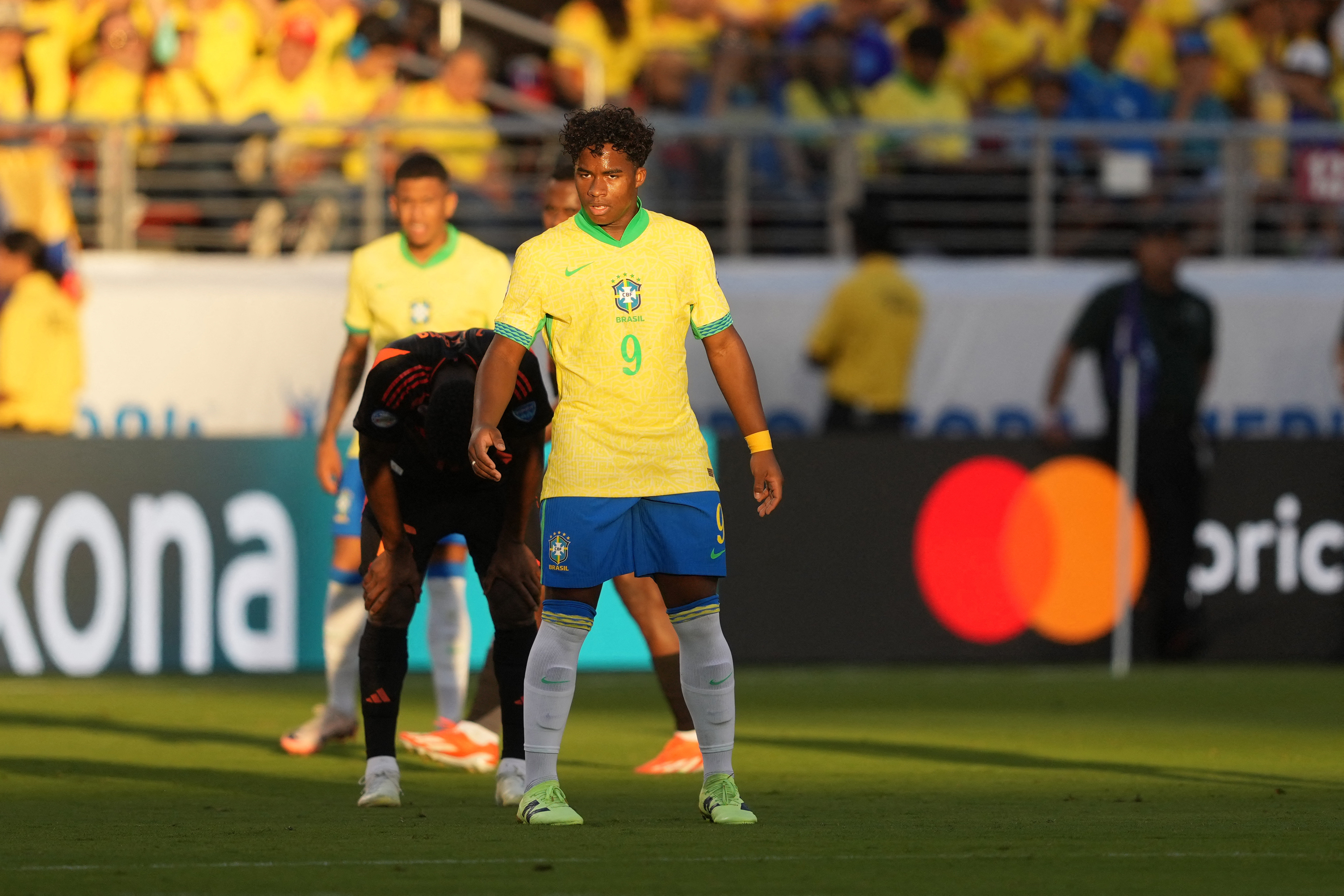 Soccer: Copa America-Brazil vs Colombia