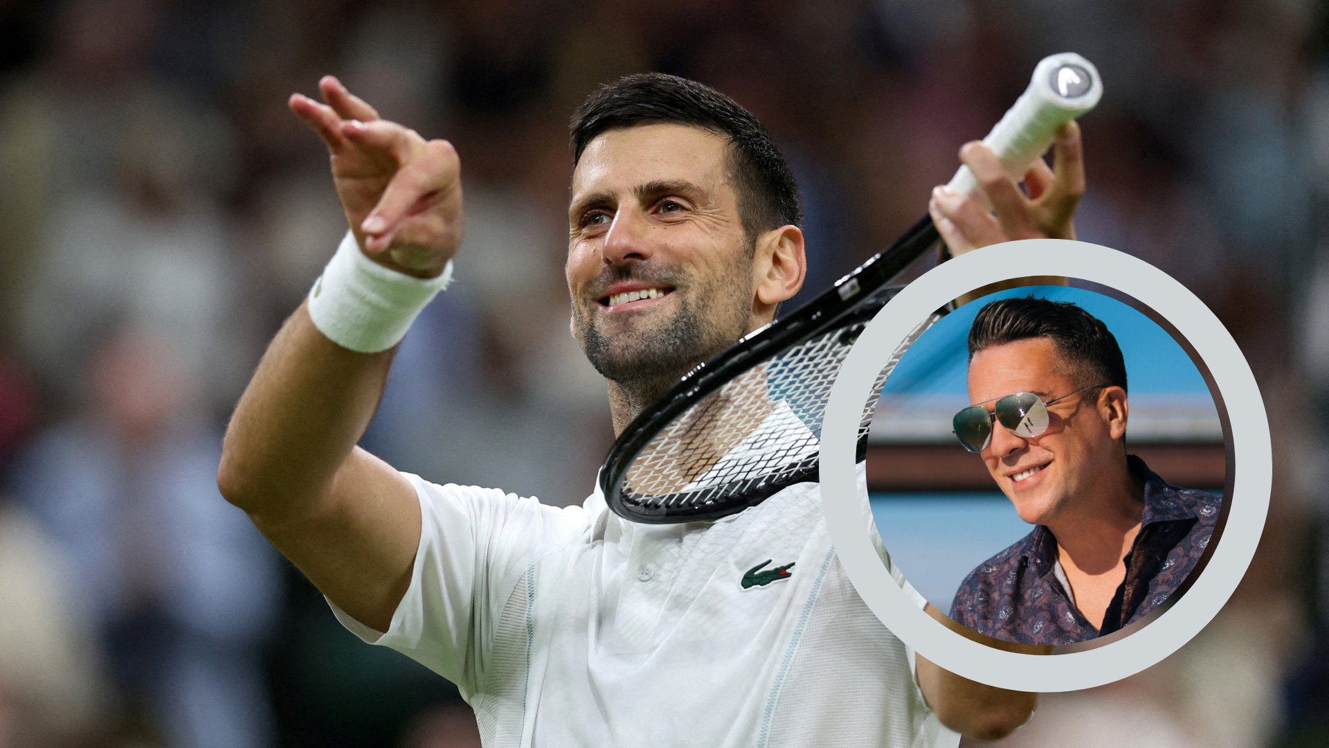 Novak Đoković Željko Joksimović