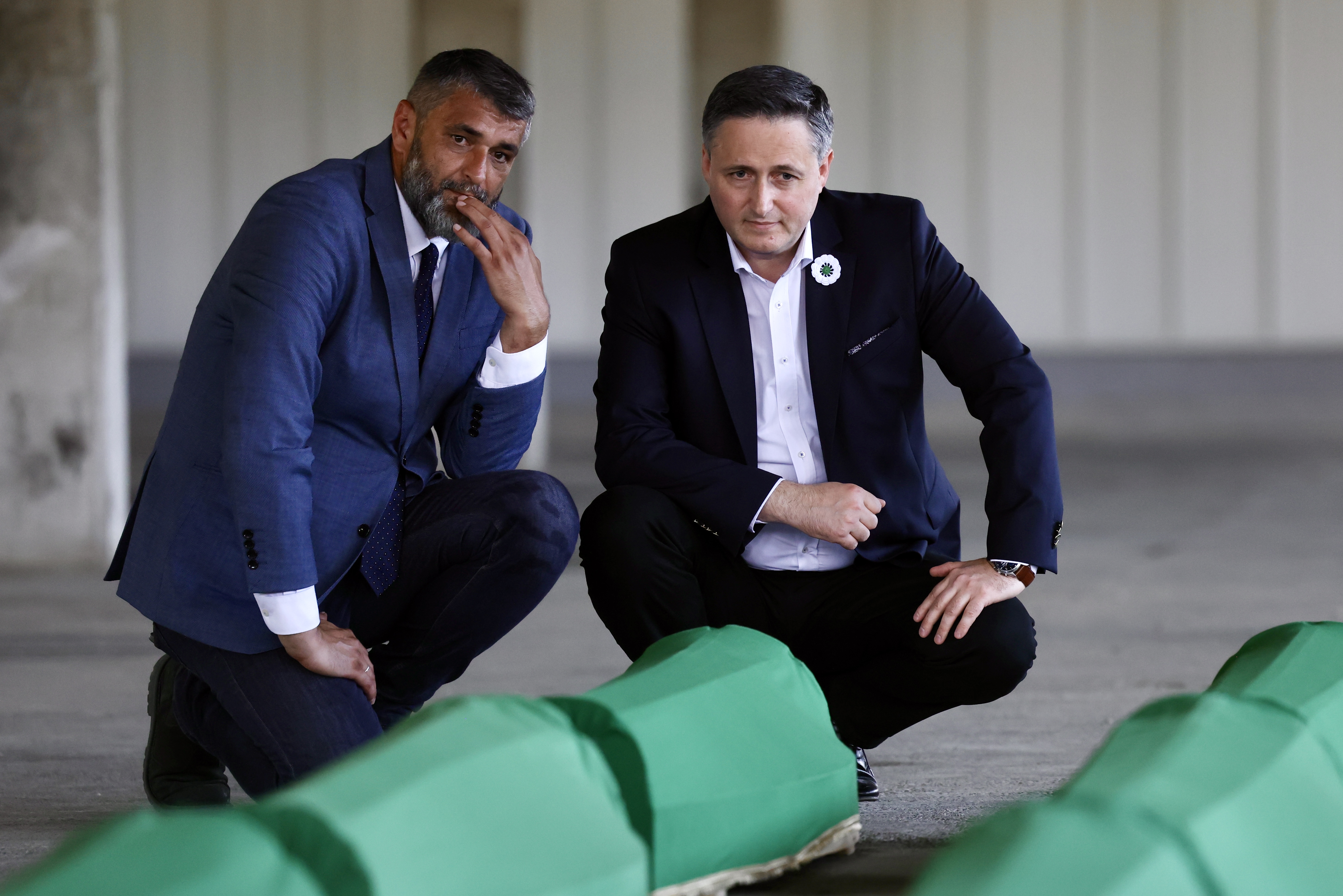 Denis Bećirović, Srebrenica