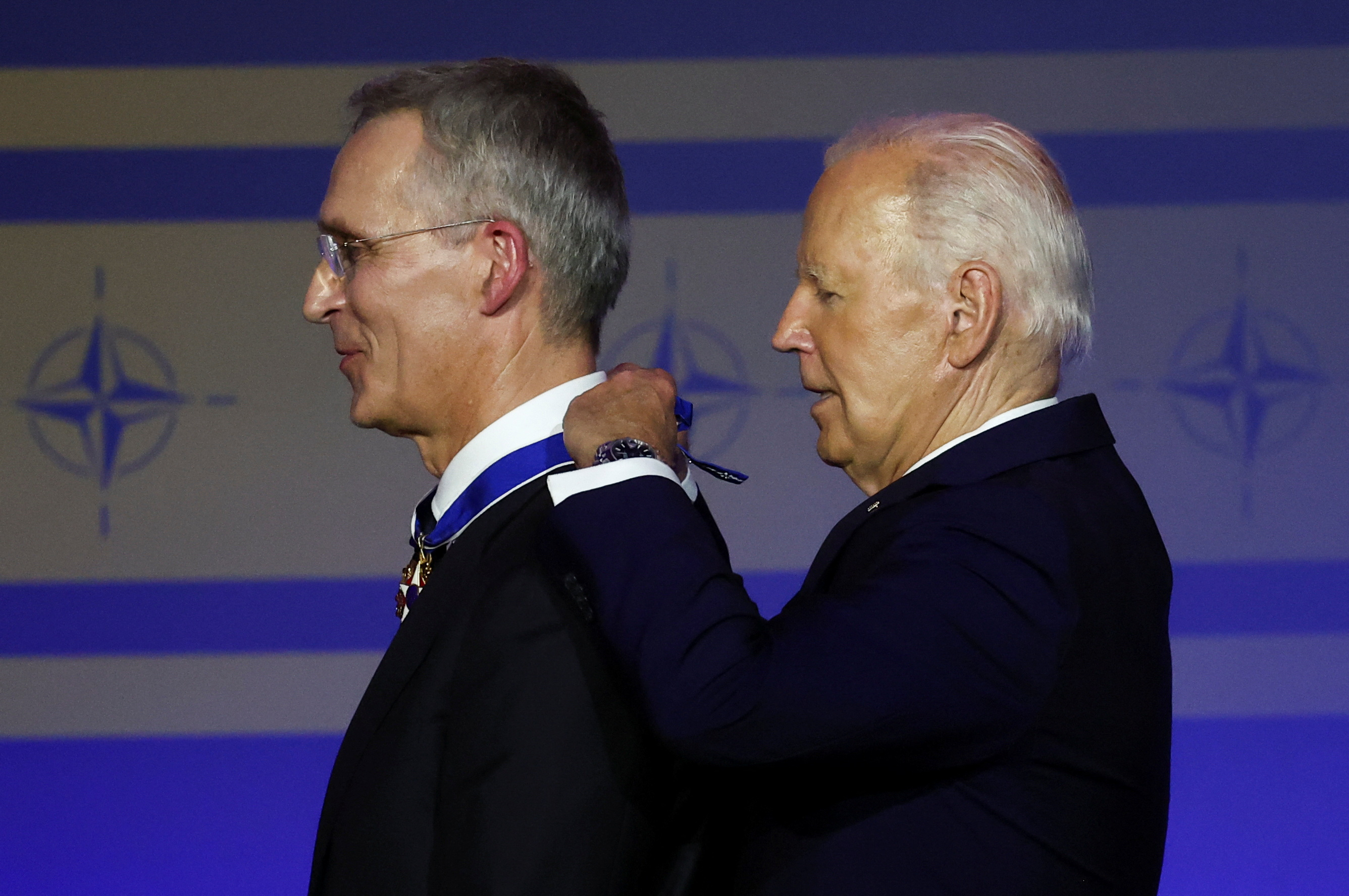 Commemoration of the 75th anniversary of the alliance at a NATO event, in Washington