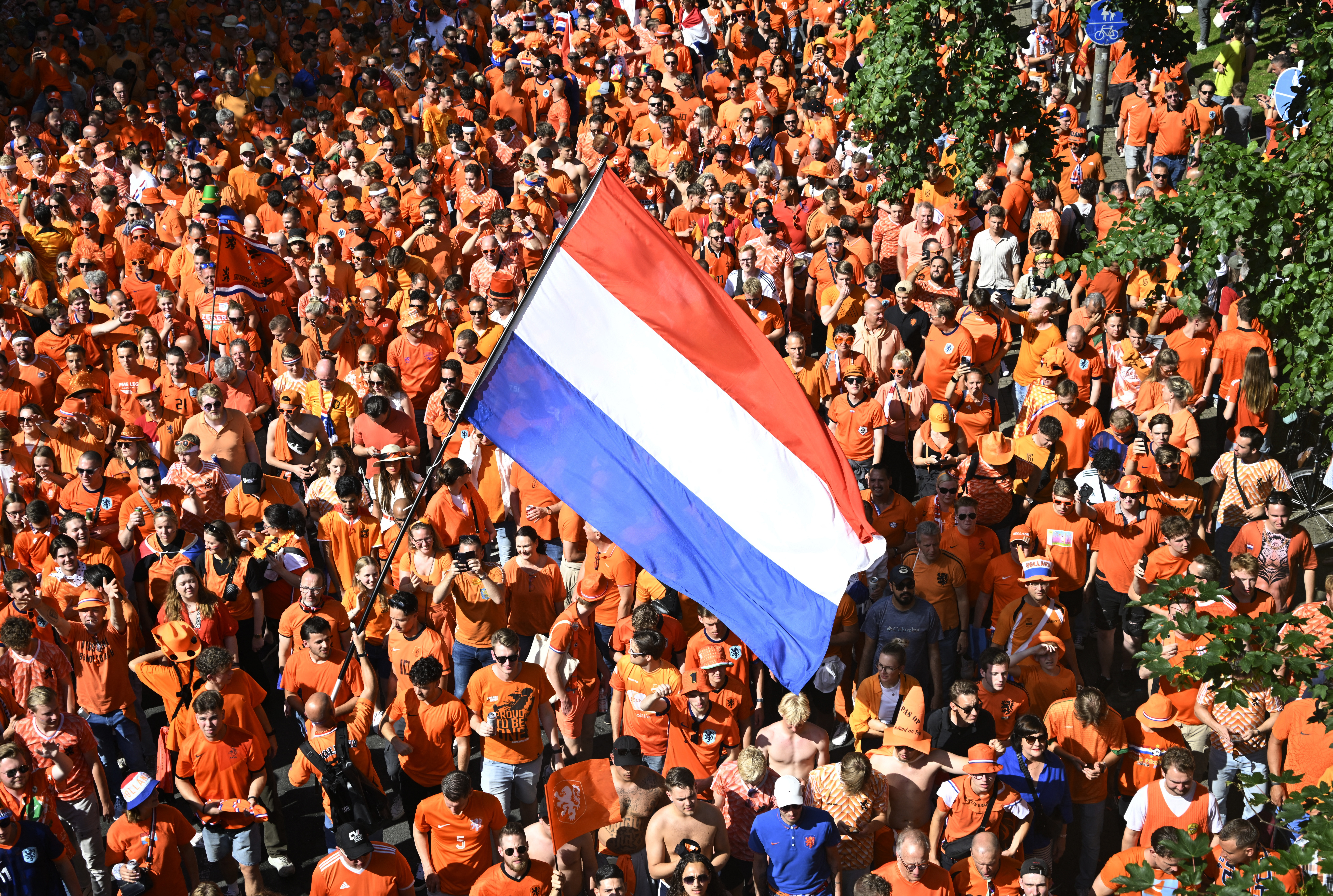 Euro 2024 - Fans gather for Netherlands v England