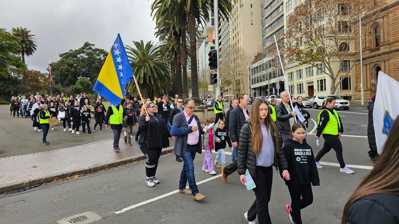 obiljezavanje 11. jula u sidneju