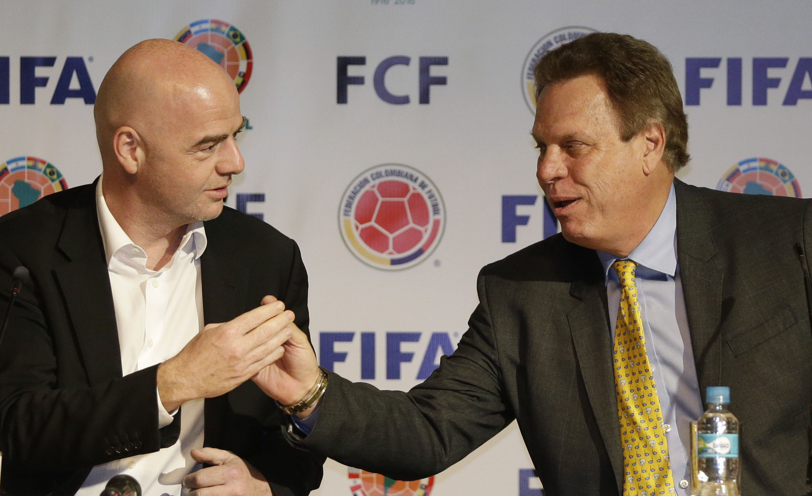 Gianni Infantino,  Ramon Jesurun