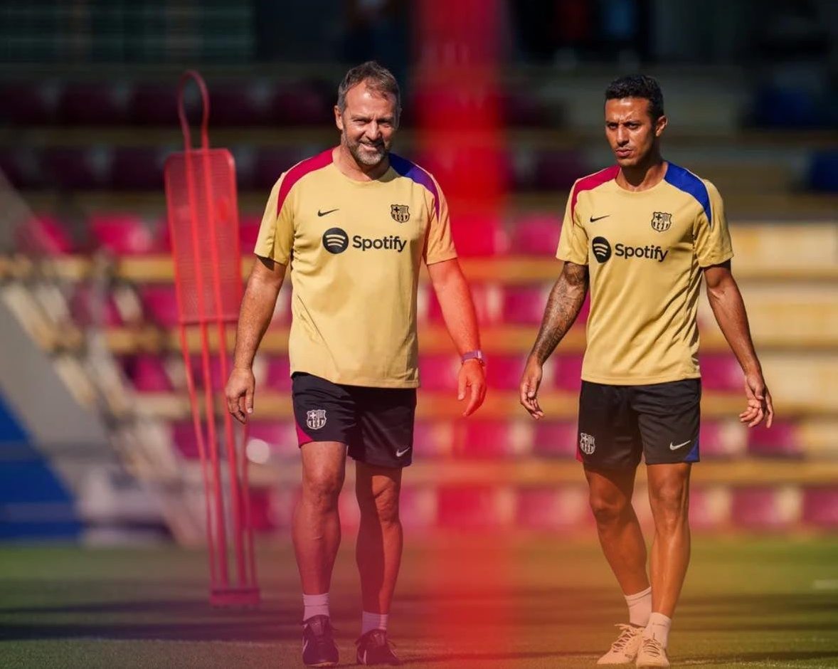 Hansi Flick Thiago Alcantara