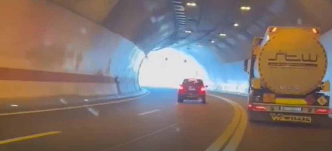 Screenshot 2024-07-25 at 08-21-32 VIDEO U tunelu prešao preko dvije pune crte i jurio suprotnom stranom Ovo je za zatvor