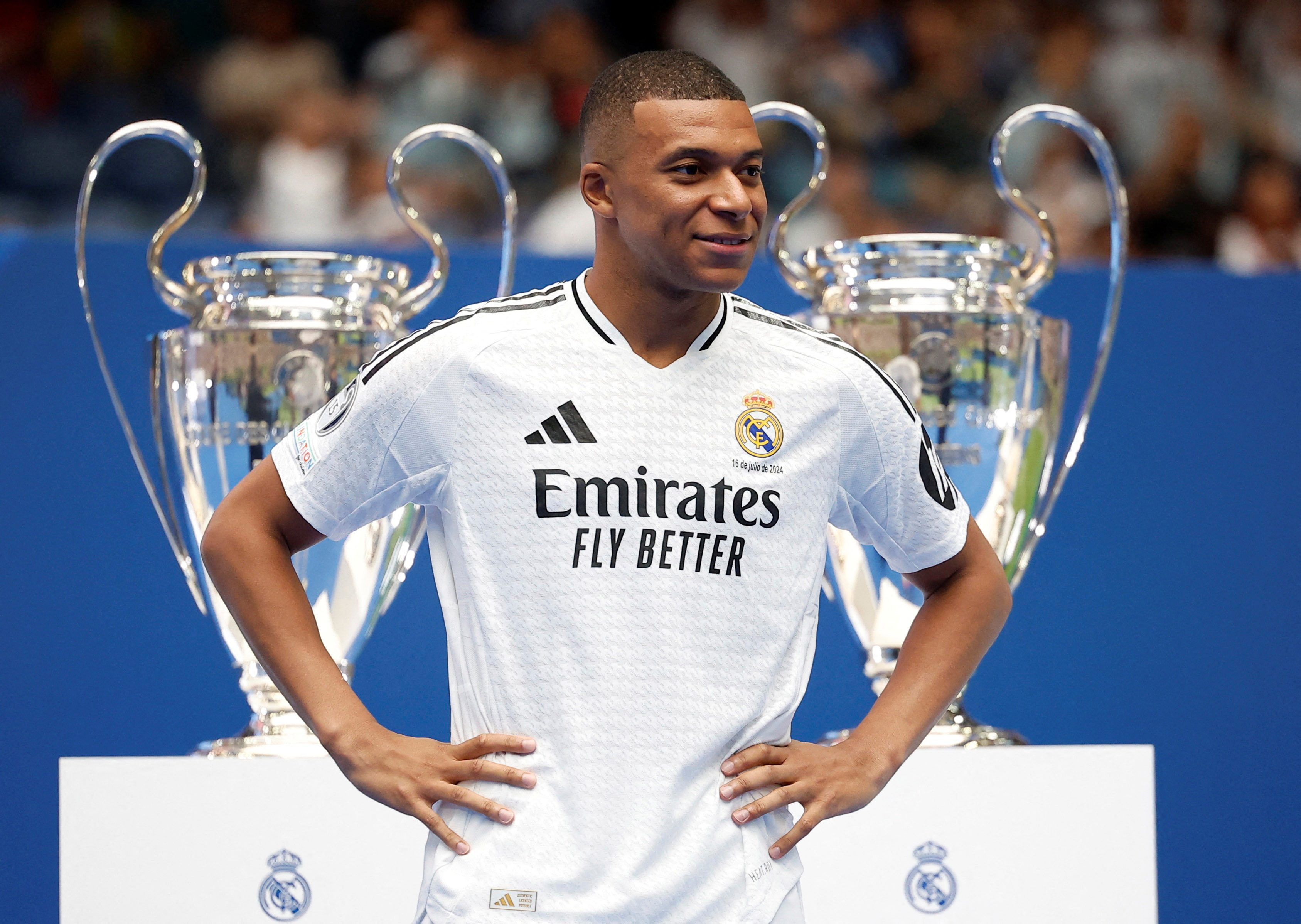 FILE PHOTO: Real Madrid unveil Kylian Mbappe