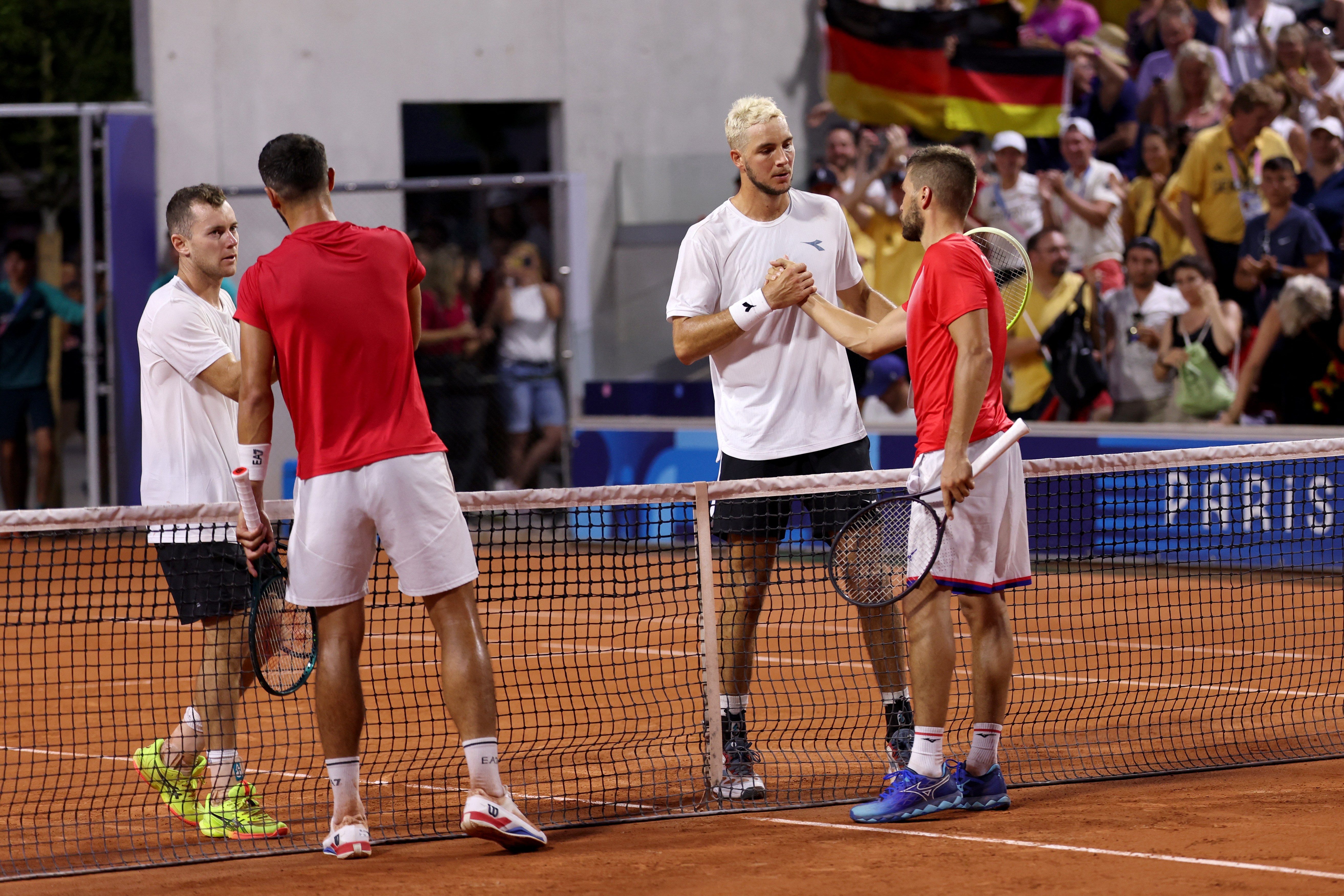 Tennis - Men's Doubles First Round