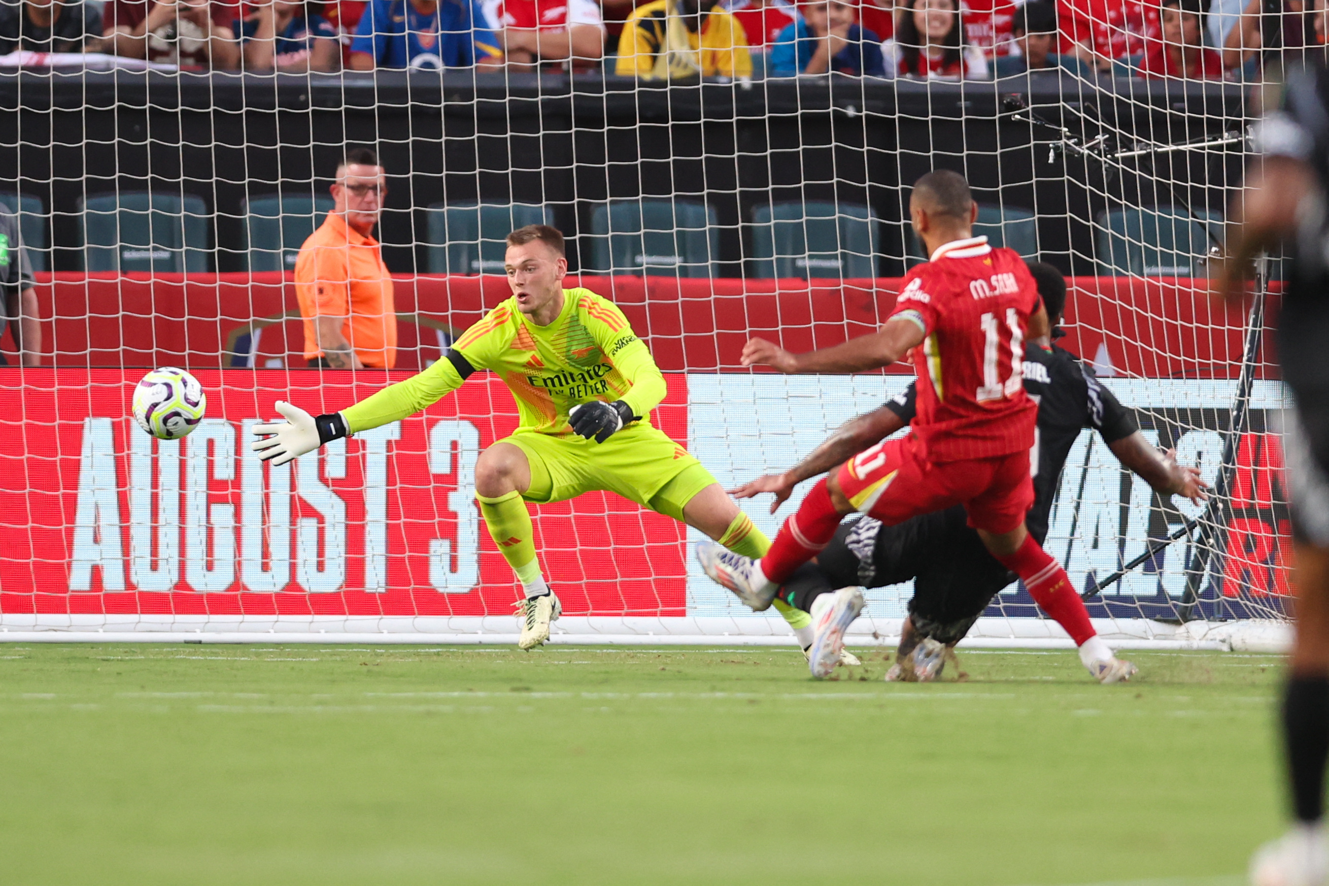 Soccer: International Friendly Soccer-Liverpool at Arsenal