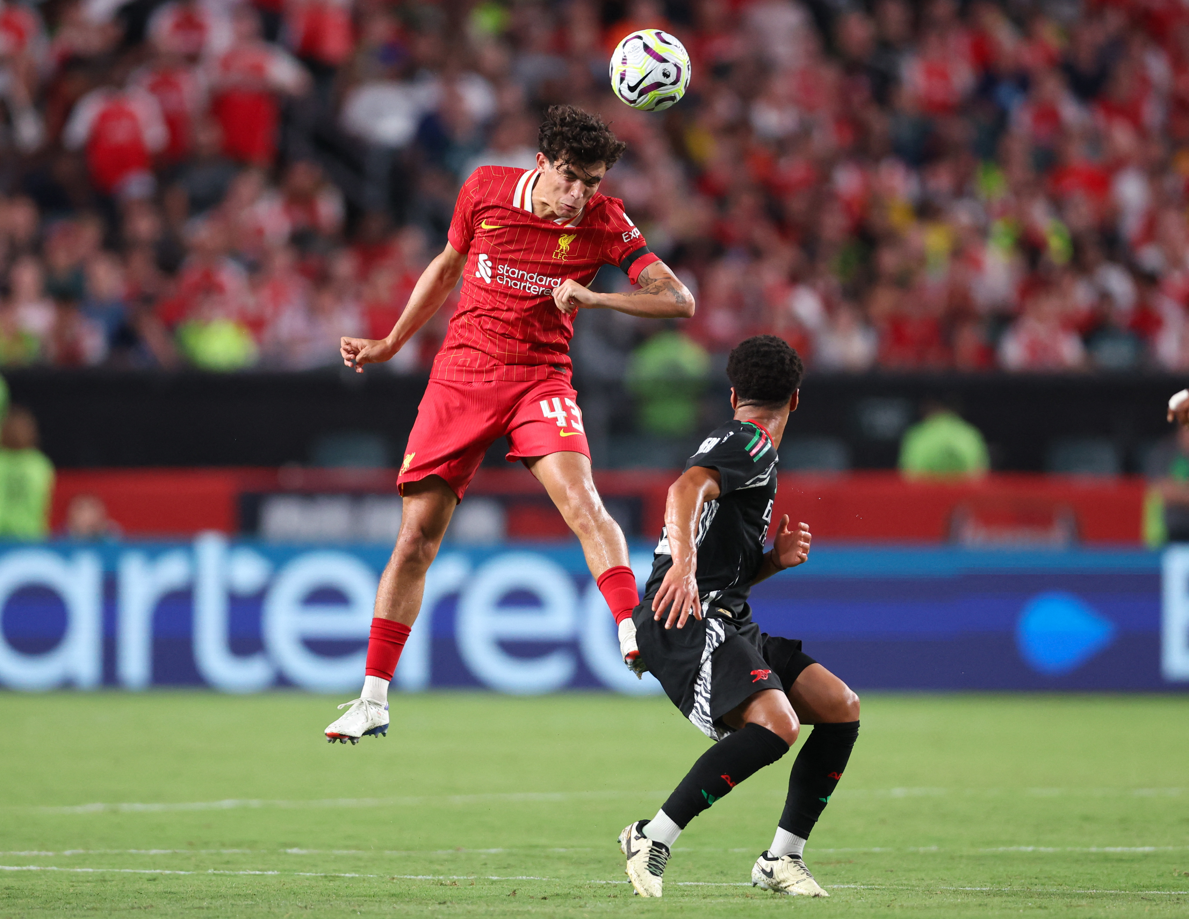 Soccer: International Friendly Soccer-Liverpool at Arsenal