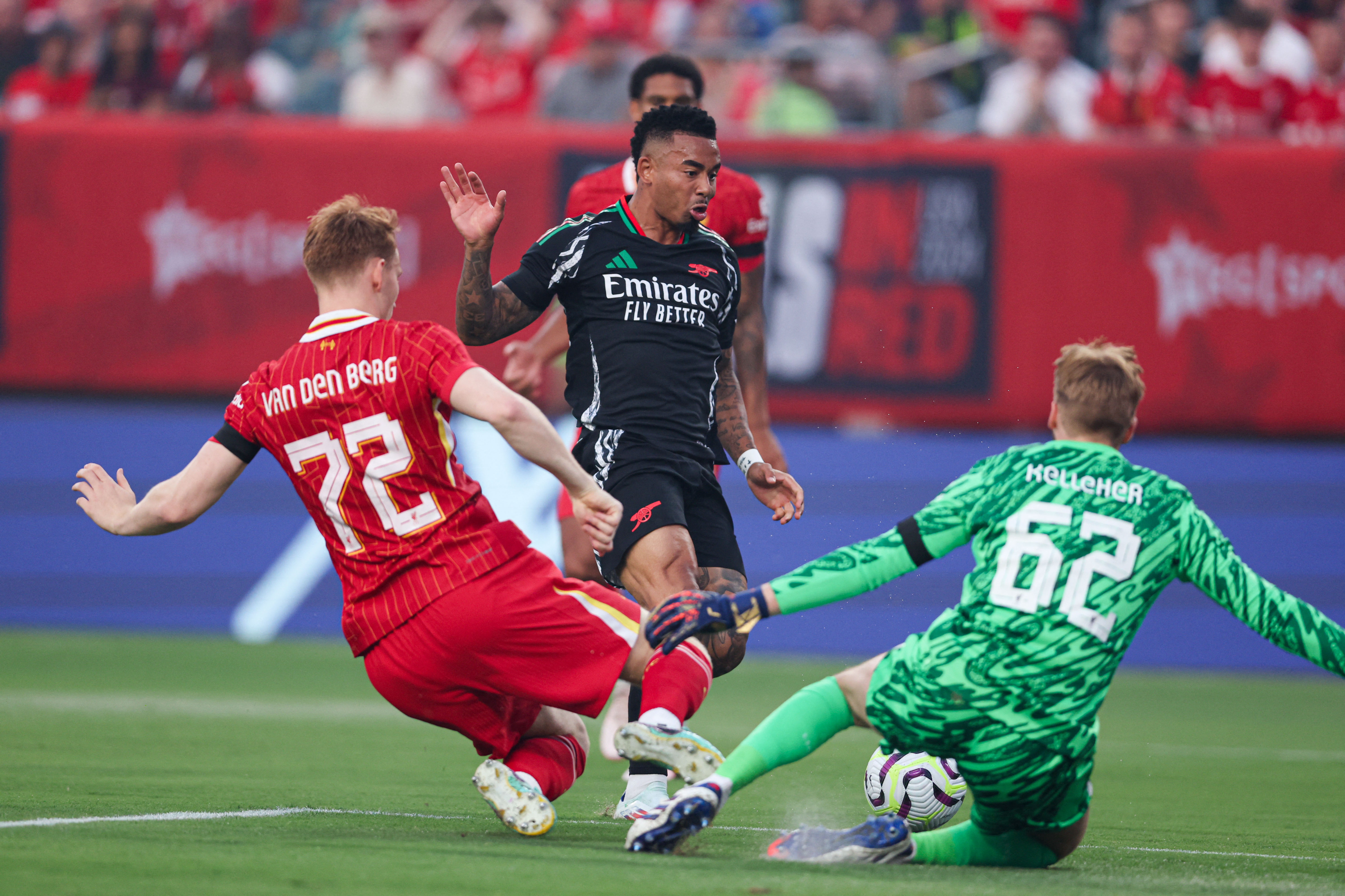 Soccer: International Friendly Soccer-Liverpool at Arsenal