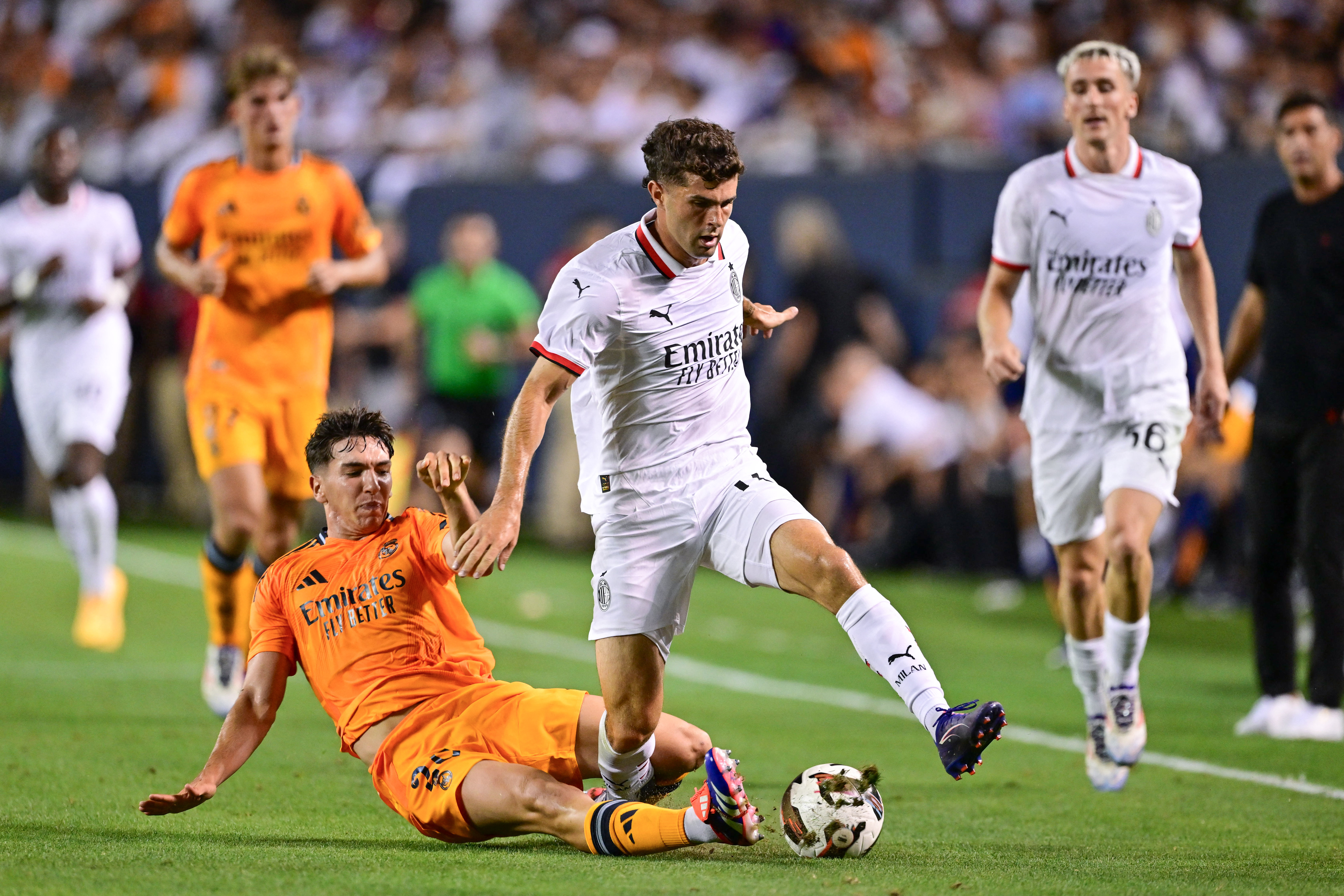 Soccer: International Friendly Soccer-Champions Tour-Real Madrid at AC Milan