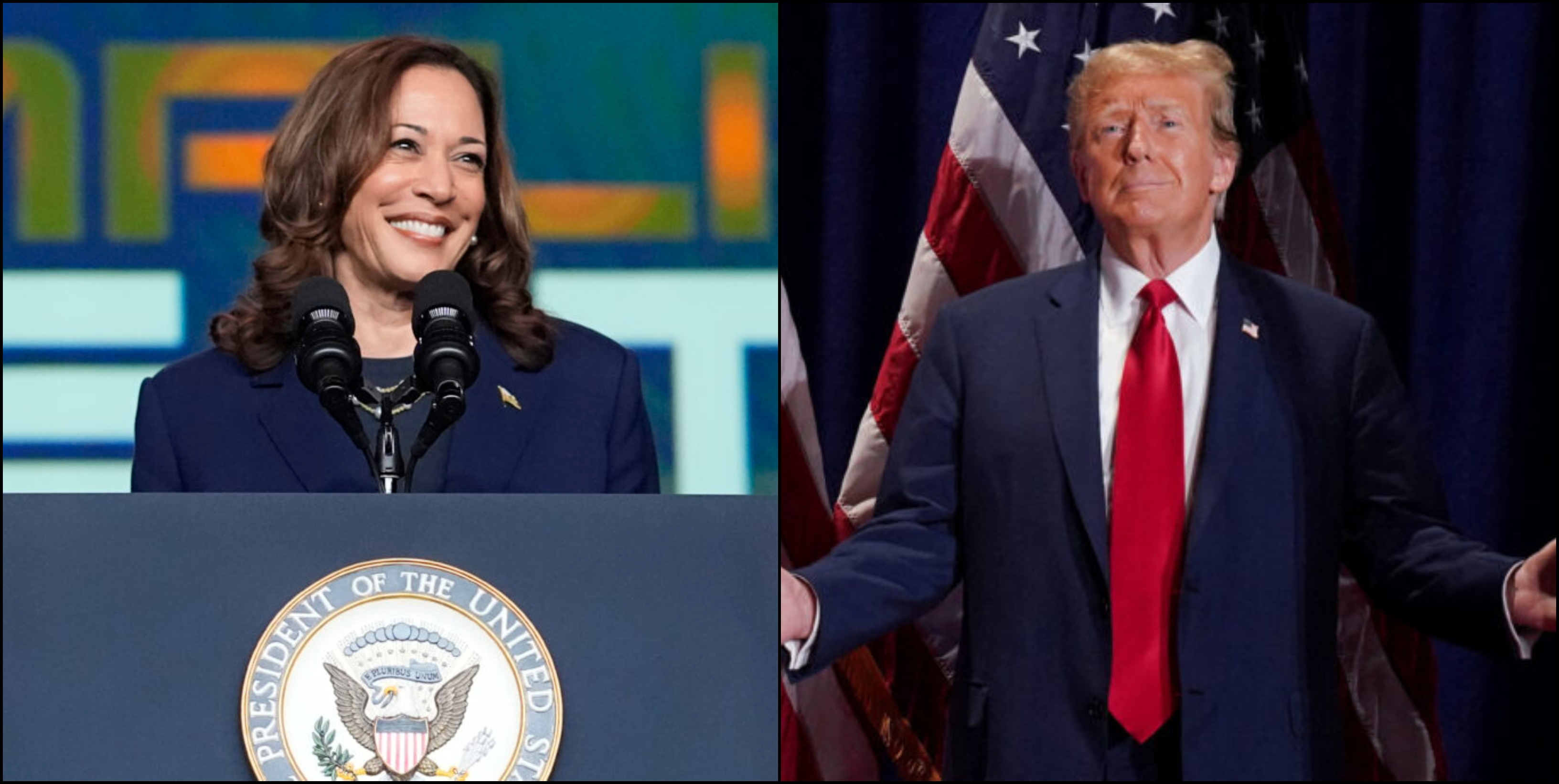 kamala harris donald trump