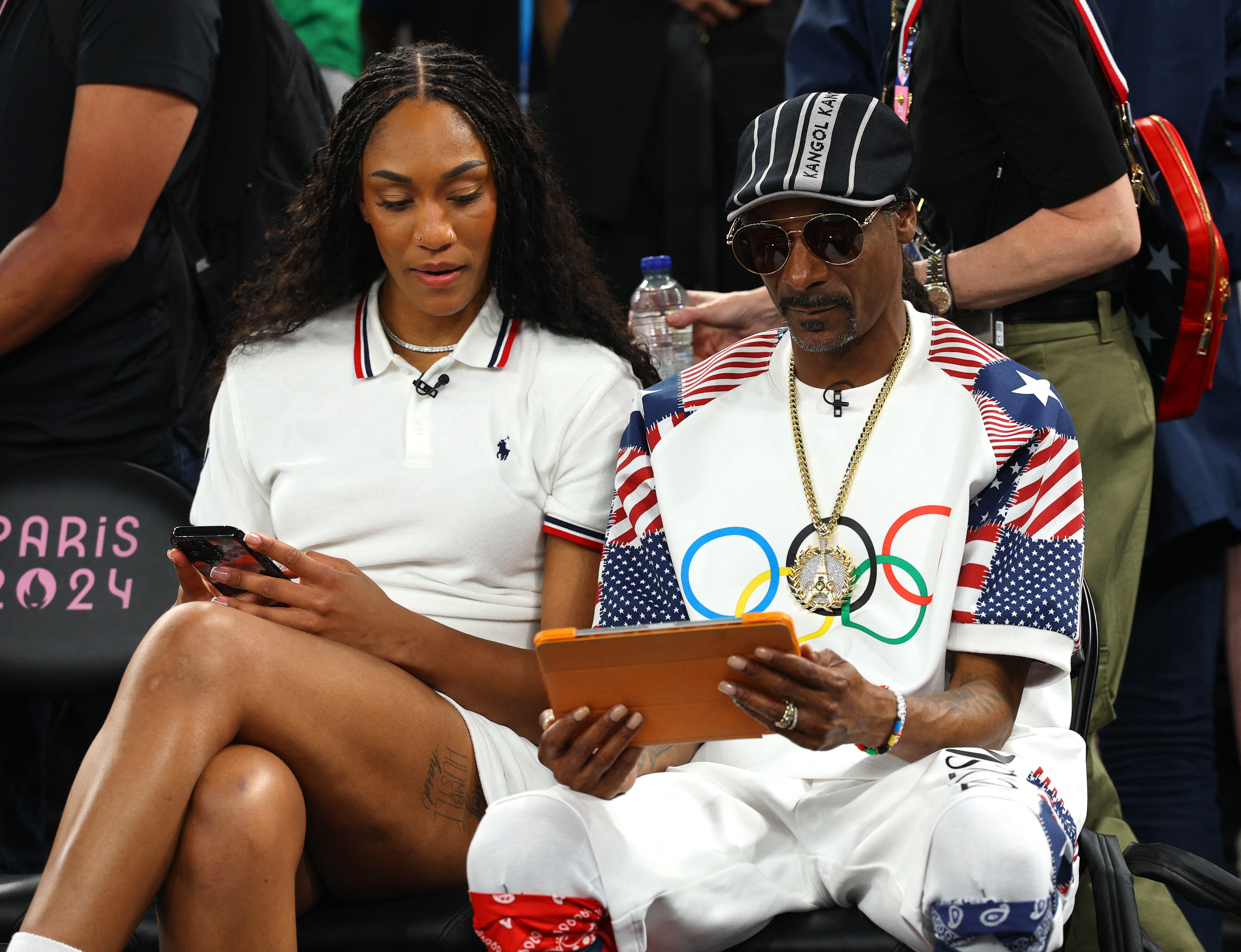 Basketball - Men's Quarterfinal - Brazil vs United States